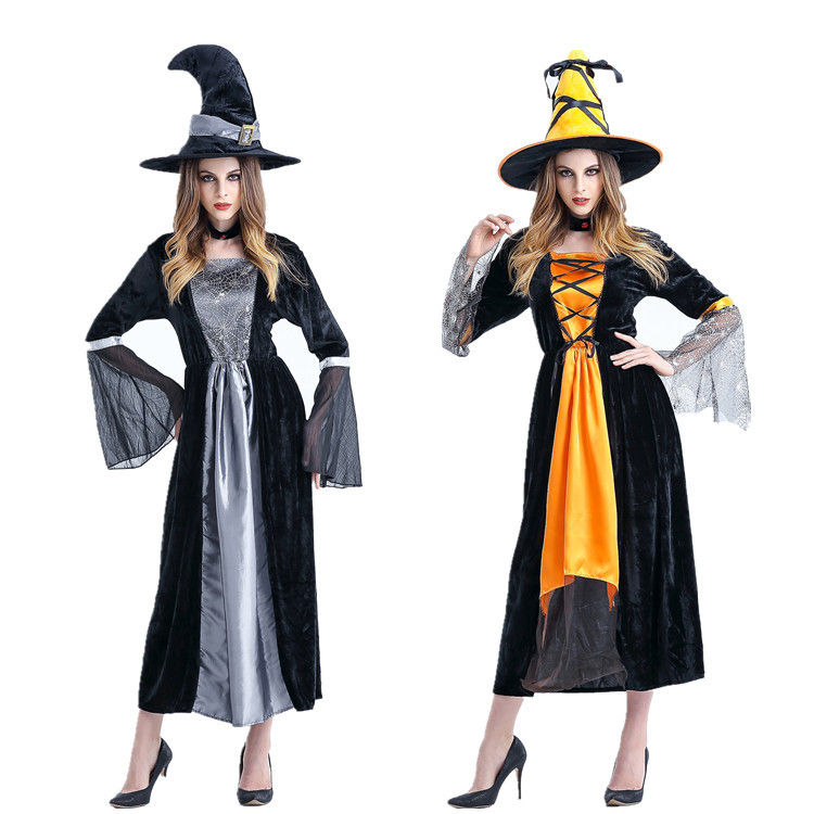 Thumbnail: Halloween Costume Games Uniforms Role-Playing Costumes Witch Cosplay Party Dress