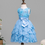 Thumbnail: Flower Girl Dress Red Sequin Bow Baby Kids Party Dress For Wedding New Year