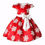 Thumbnail: Red Flower Girl Dresses Snow White Party Cute Dress For Wedding 2-9 Years 2018