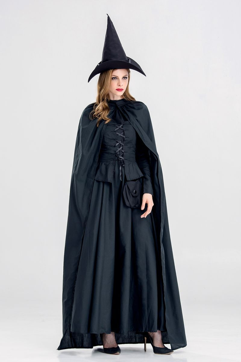 Thumbnail: Halloween Cosplay Costumes Horror Adult Masquerade Costume Witch Games Uniforms