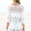 Thumbnail: Women White Lace Bathing Suit Cover Ups Summer Sexy Beachwear Dress