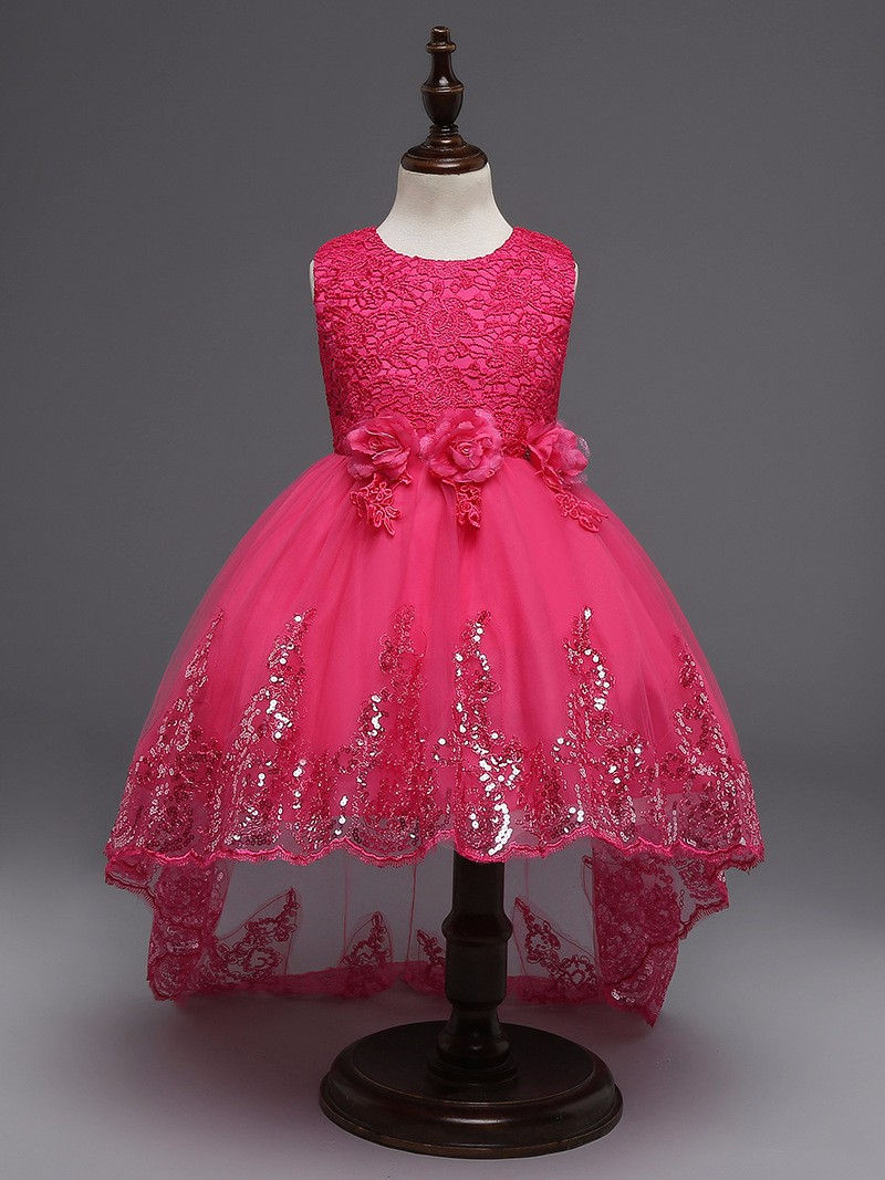 Thumbnail: Flower Girl Dresses Party Wedding Ball Gown Children Graduation Ball Gowns Dress