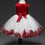Thumbnail: First Flower Girl Dress Party Wedding Veil Dresses Kids Party Wear Costume