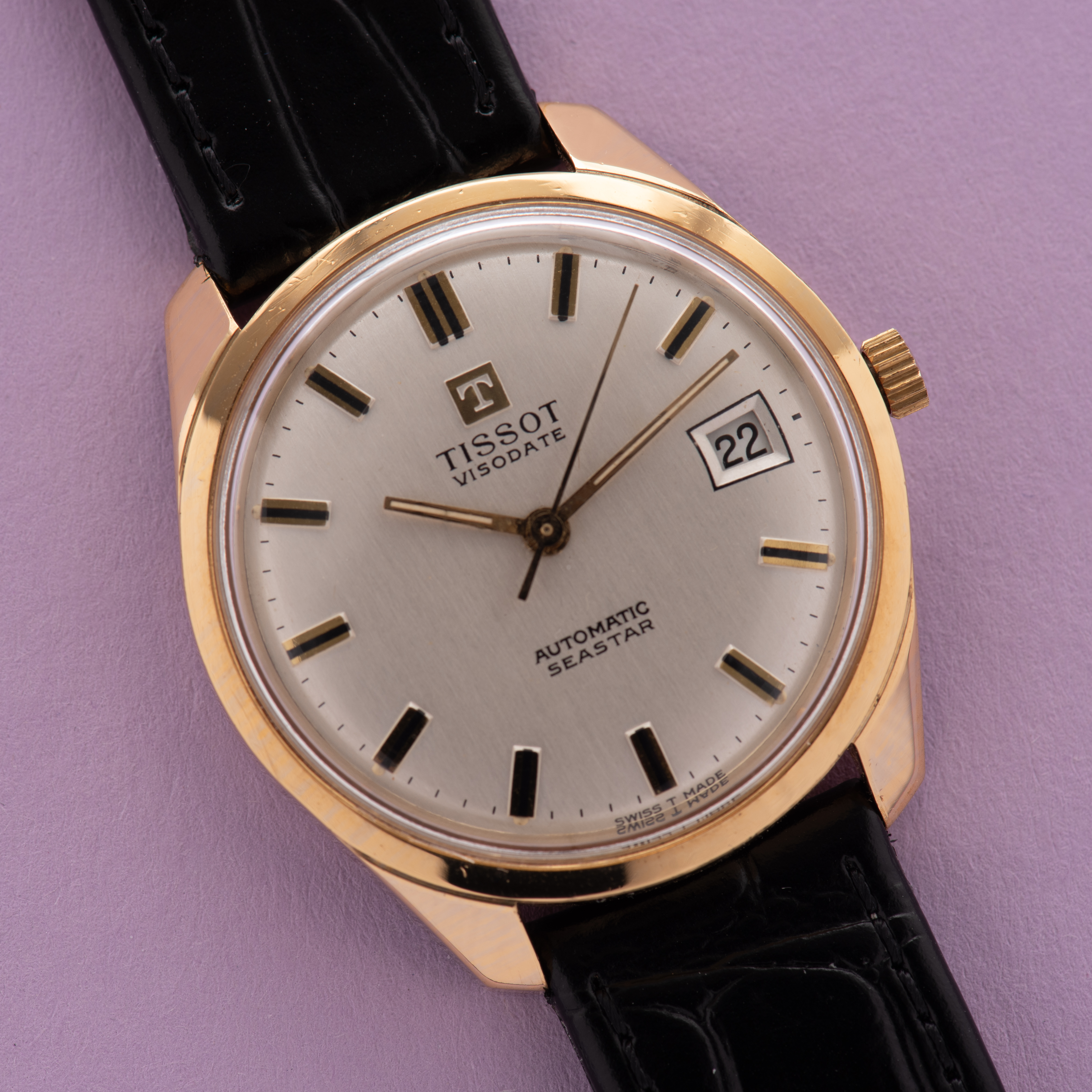 View of Tissot Visodate Automatic Seastar ref 43/444568-1 cal 784-2