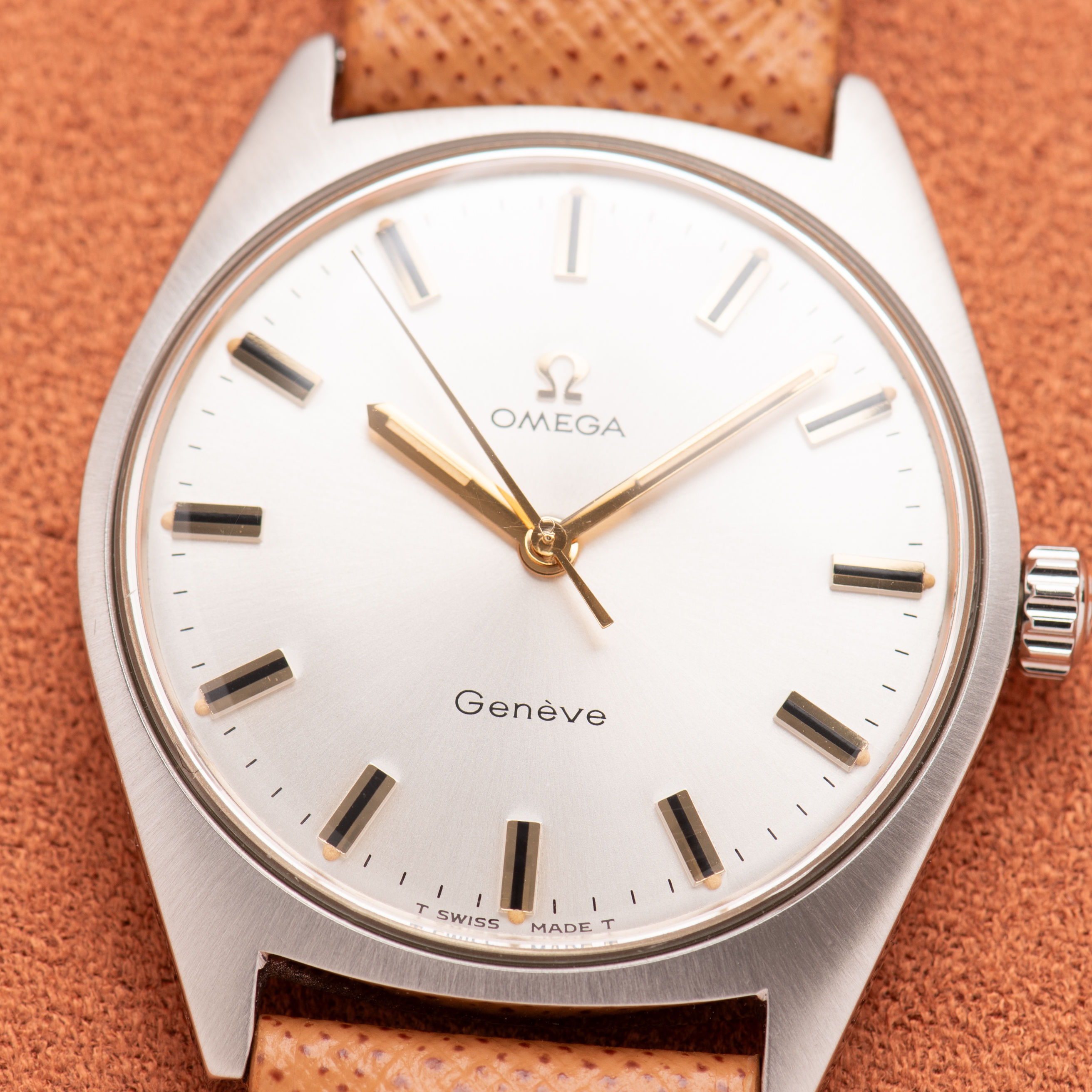 Zicht op Omega Genève mécanique réf 135.041 from 1969