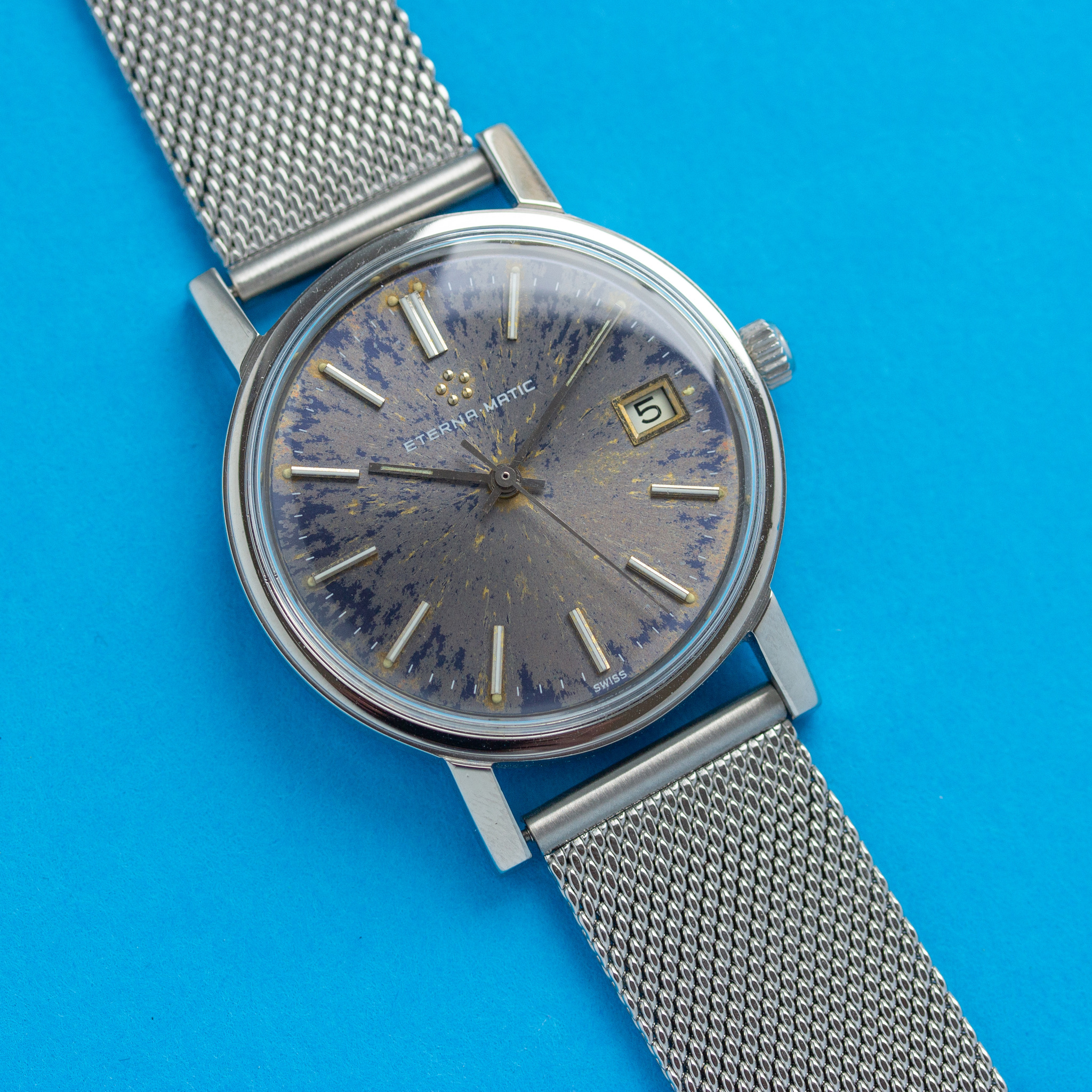 View of Eterna-Matic swiss ref 633.2074.41