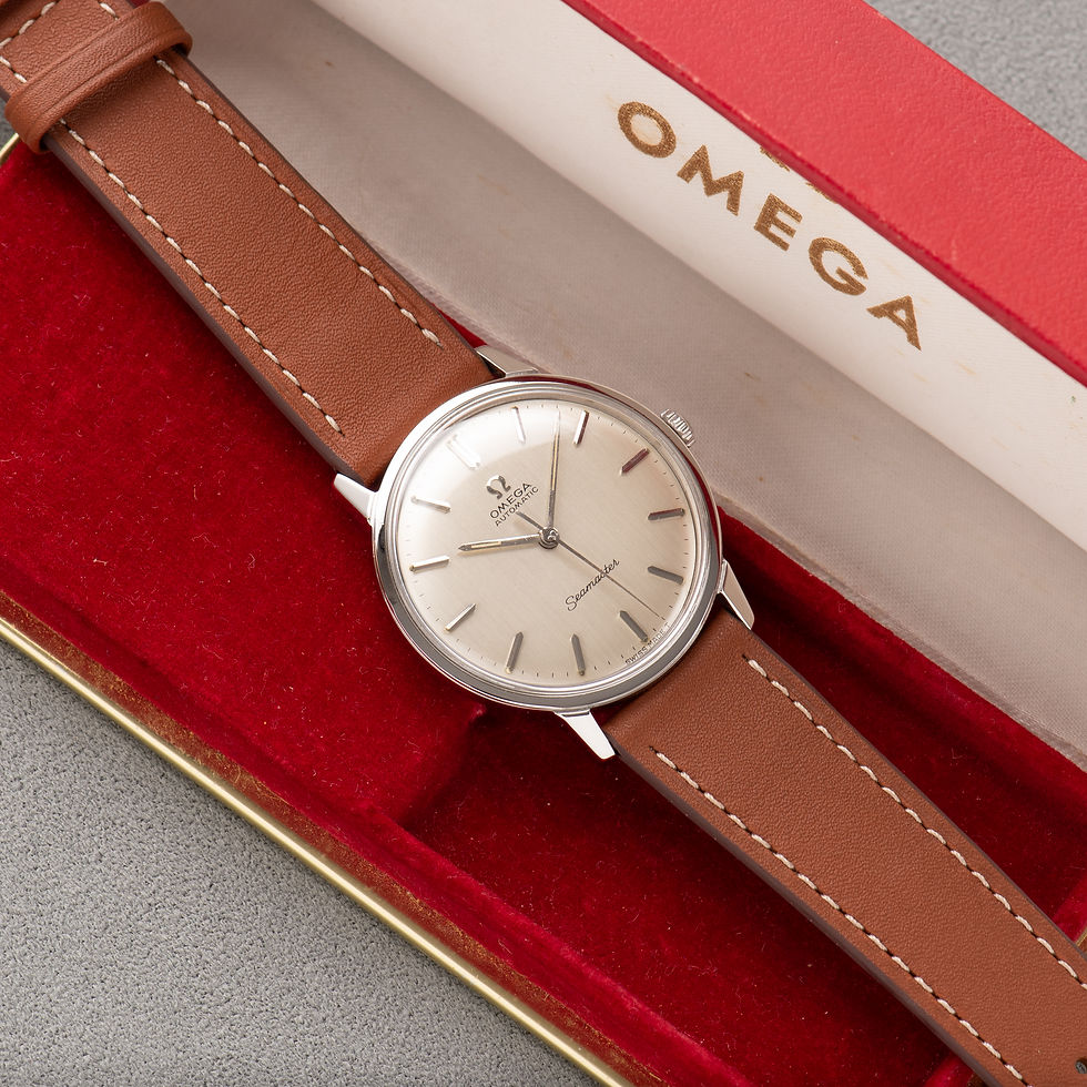 Miniature : Omega Seamaster Automatic Silver Dial – Réf. 165.002 – 1963