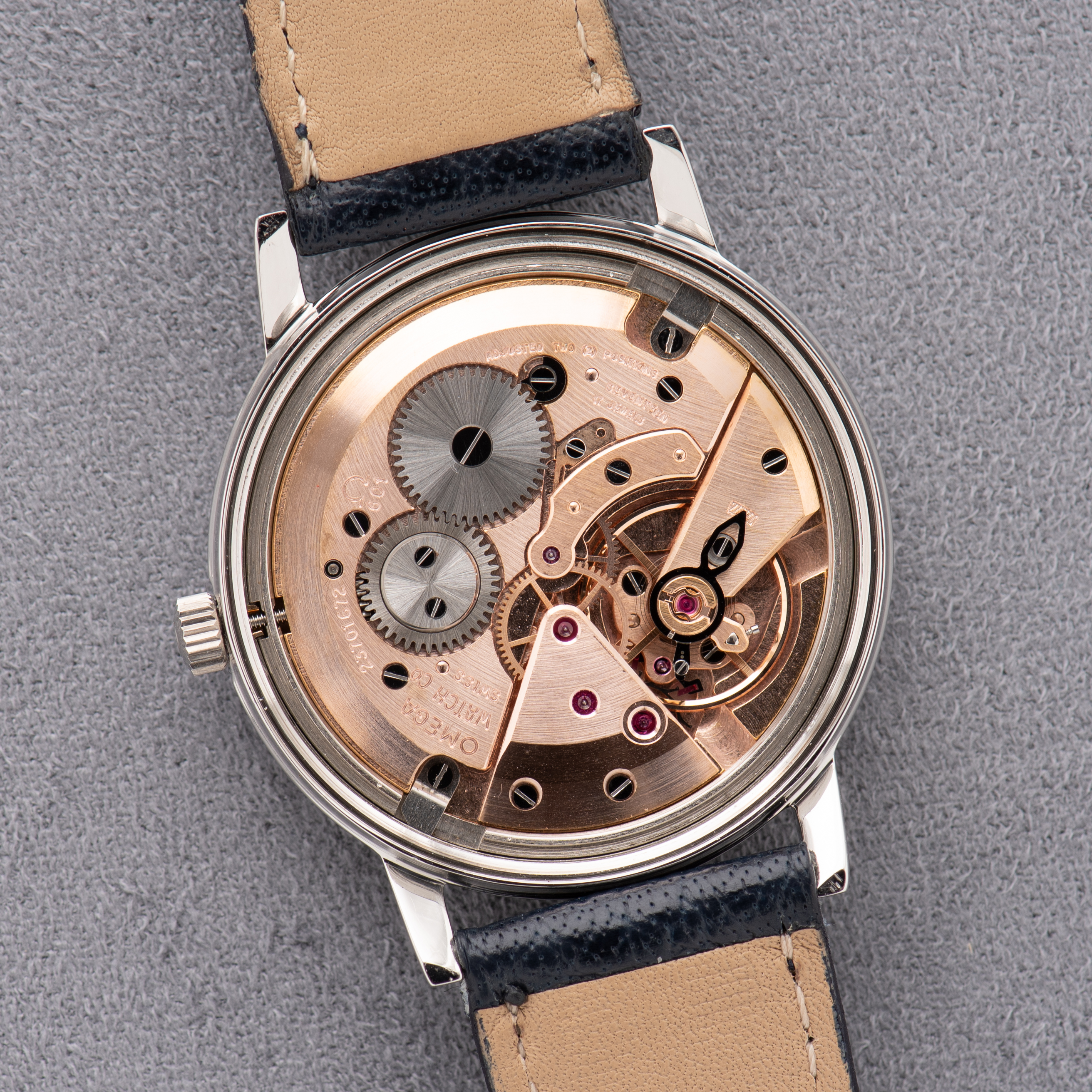 Zicht op Omega Seamaster 600 réf 135.011 from 1966
