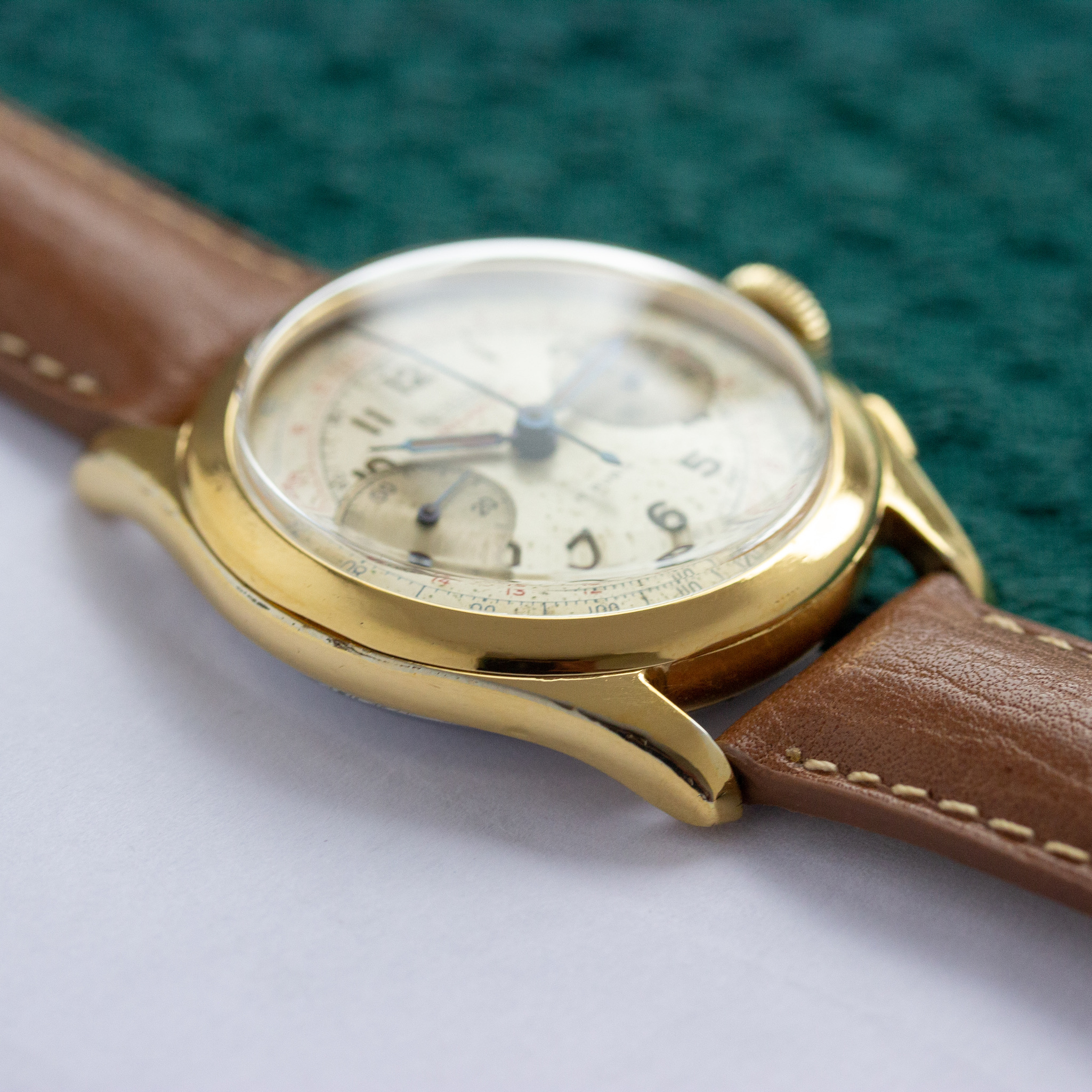 Vue de Richard Chronographe incabloc valjoux 23