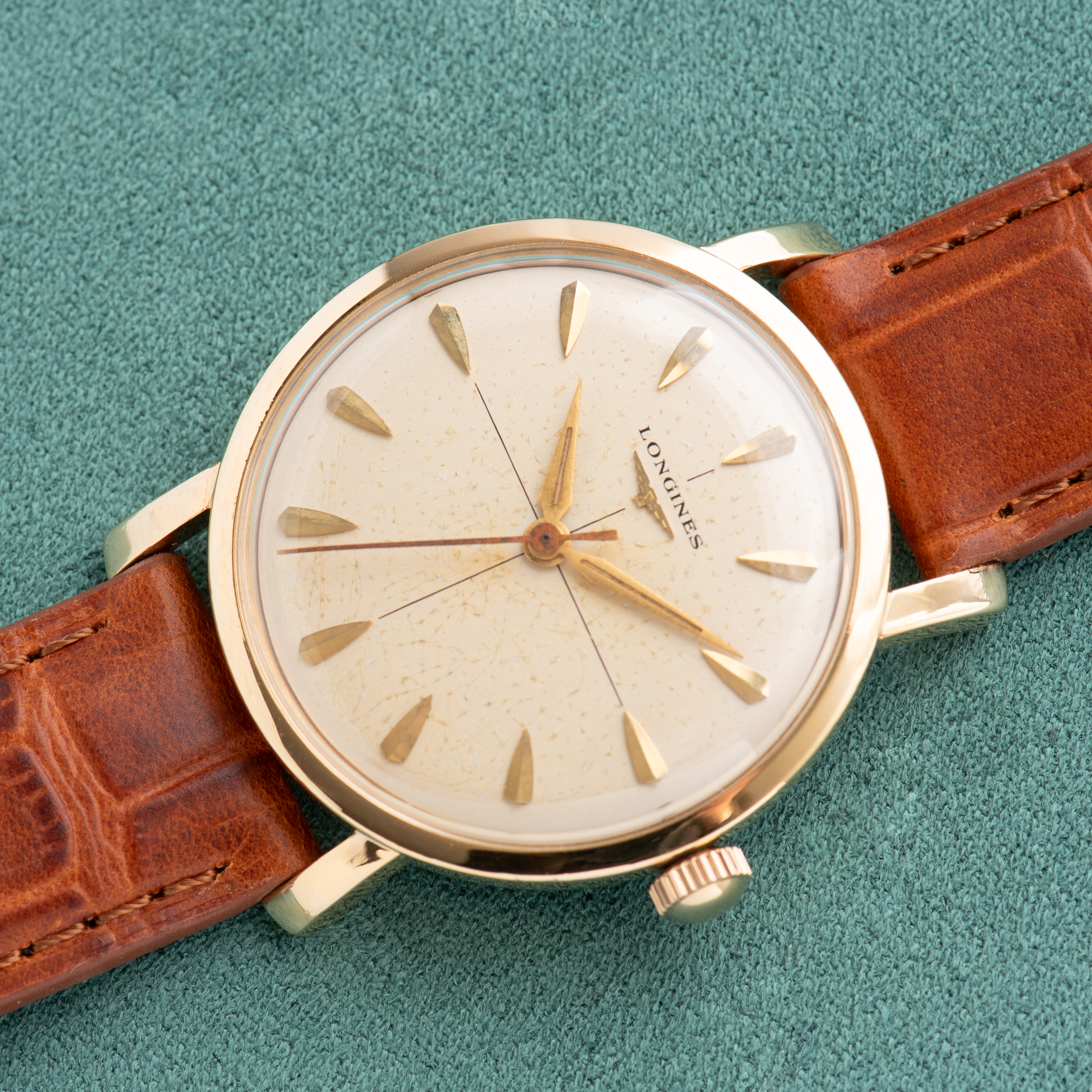 Vue de Longines mécanique Crosshair dial réf 6852-2 162 from 60'