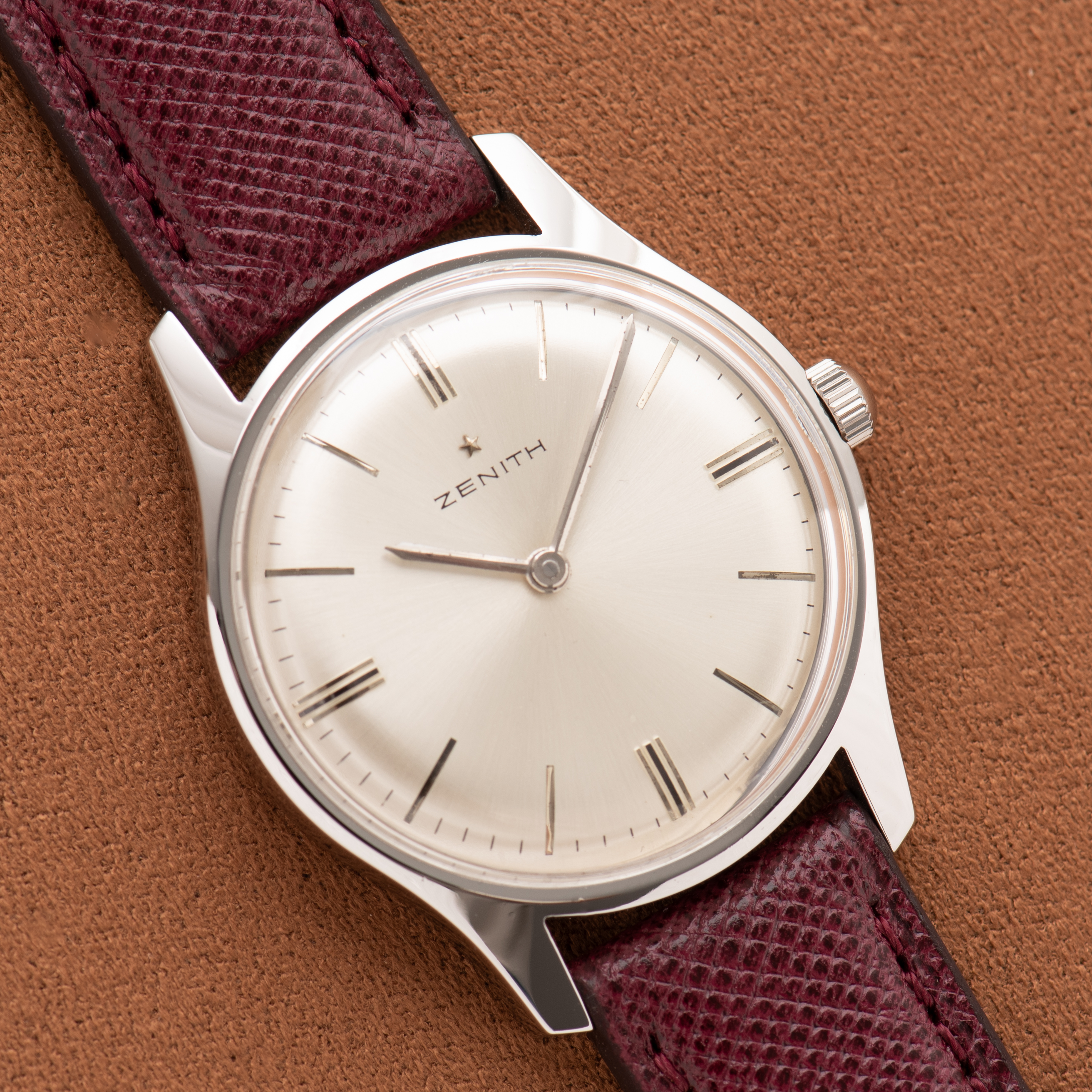 Vue de Zenith mécanique Silver dial cal 2540 réf 1113809