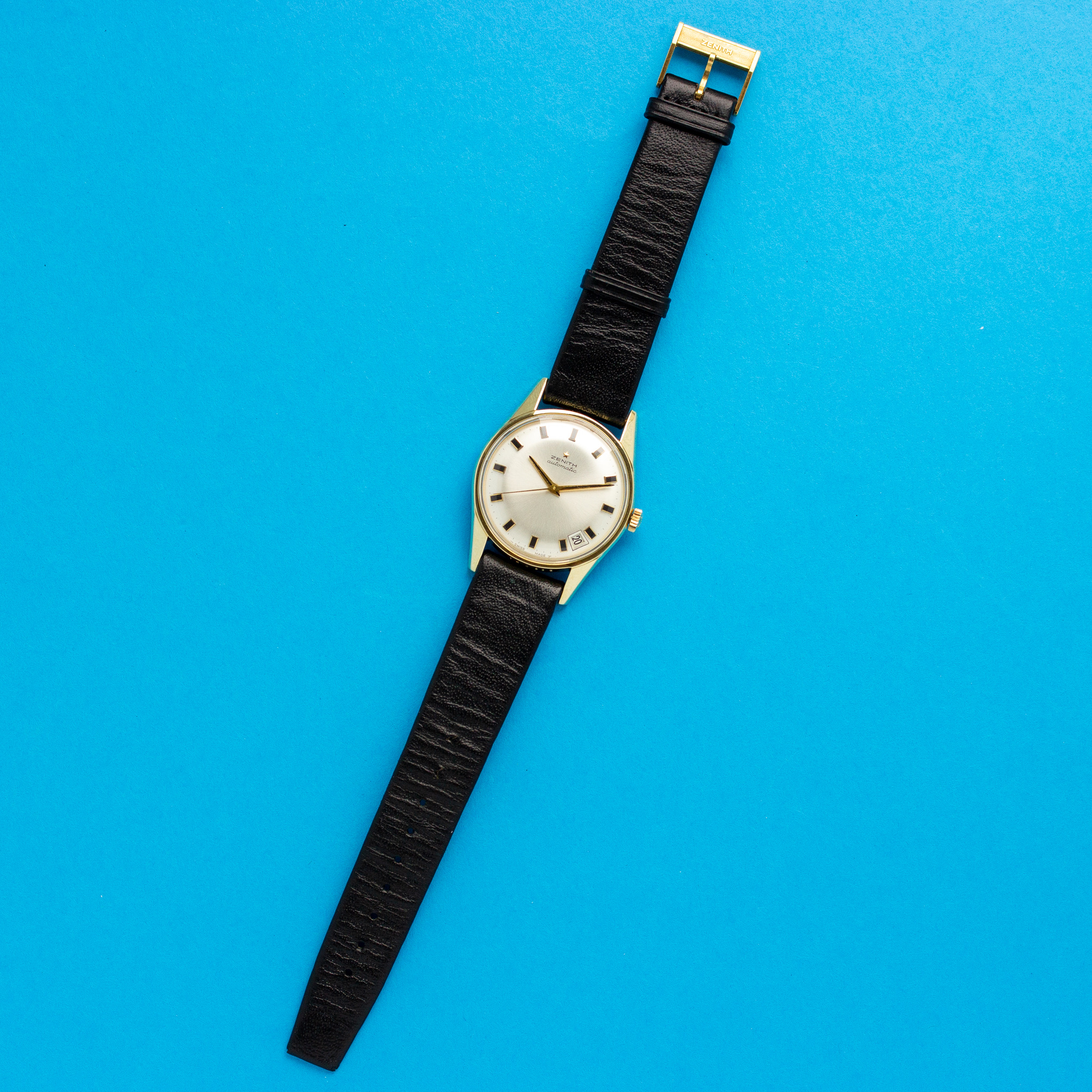 Zicht op Zenith Automatic date ref 140033 cal 2542 PC