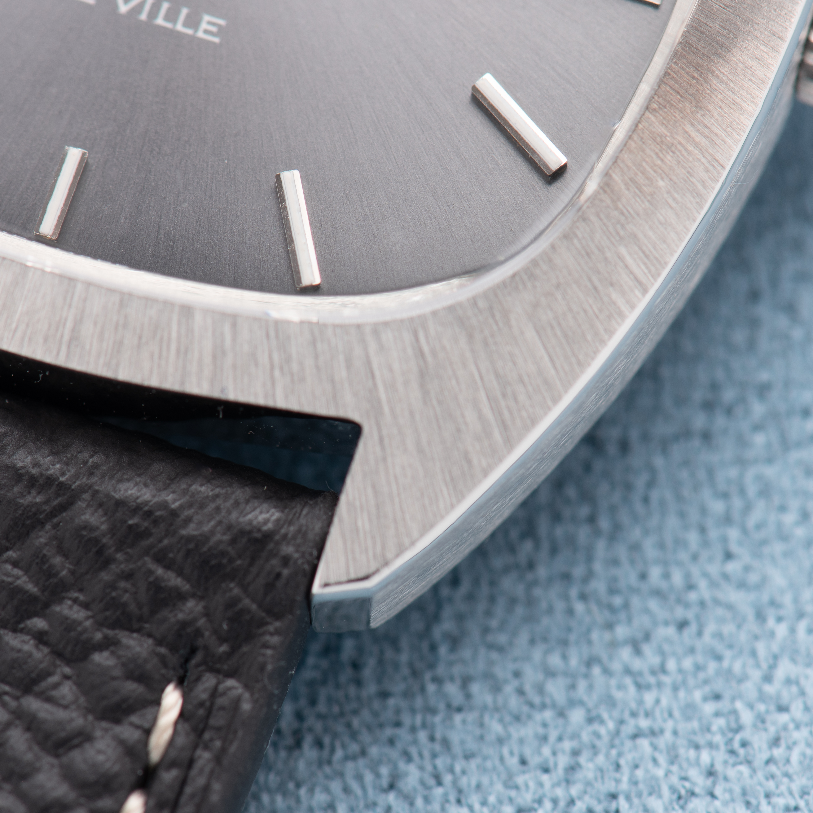 View of Omega De Ville Grey Dial Automatic Ref 162.045 from 1969