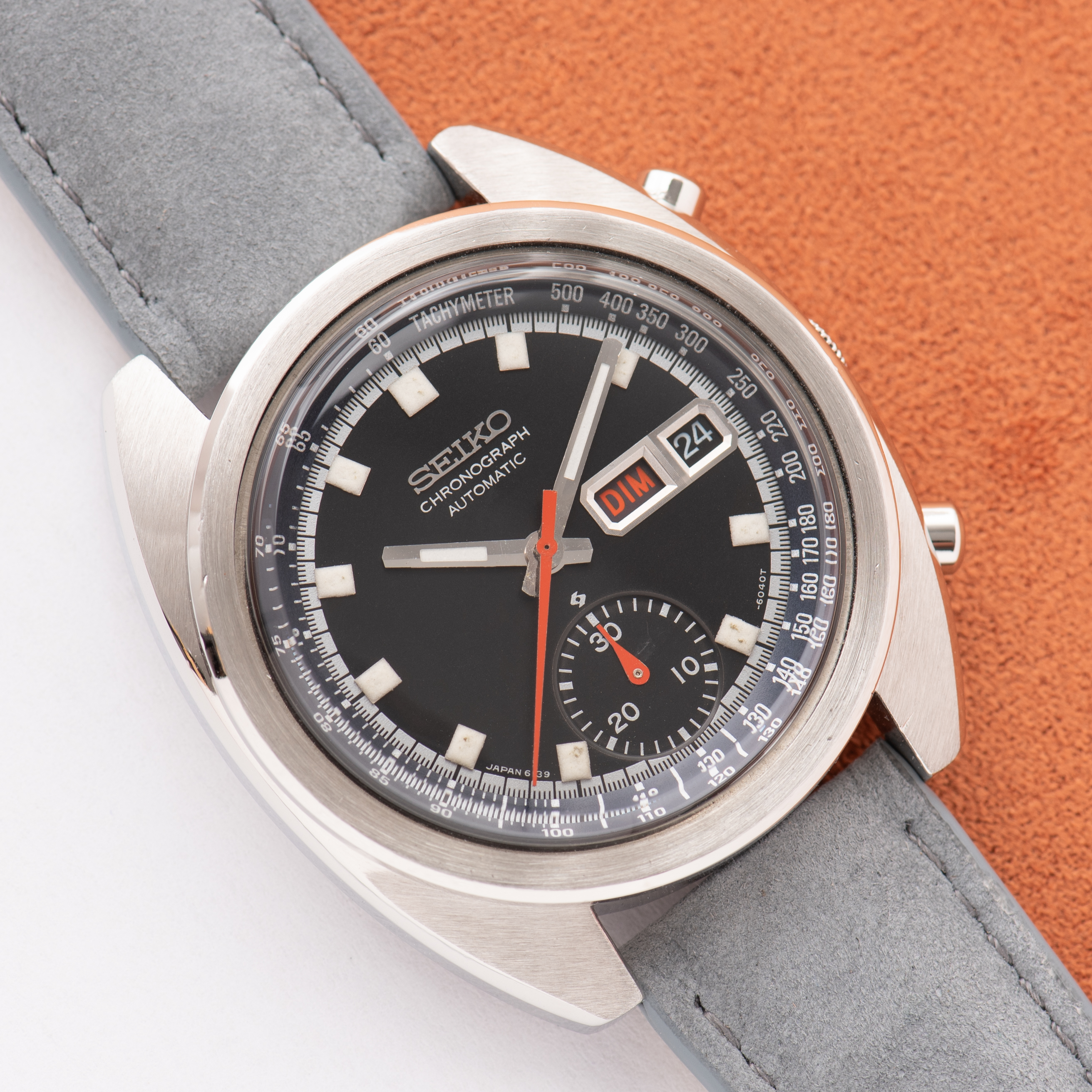 View of Seiko Chronograph Automatic Bruce Lee ref 6139-6012 from 70'