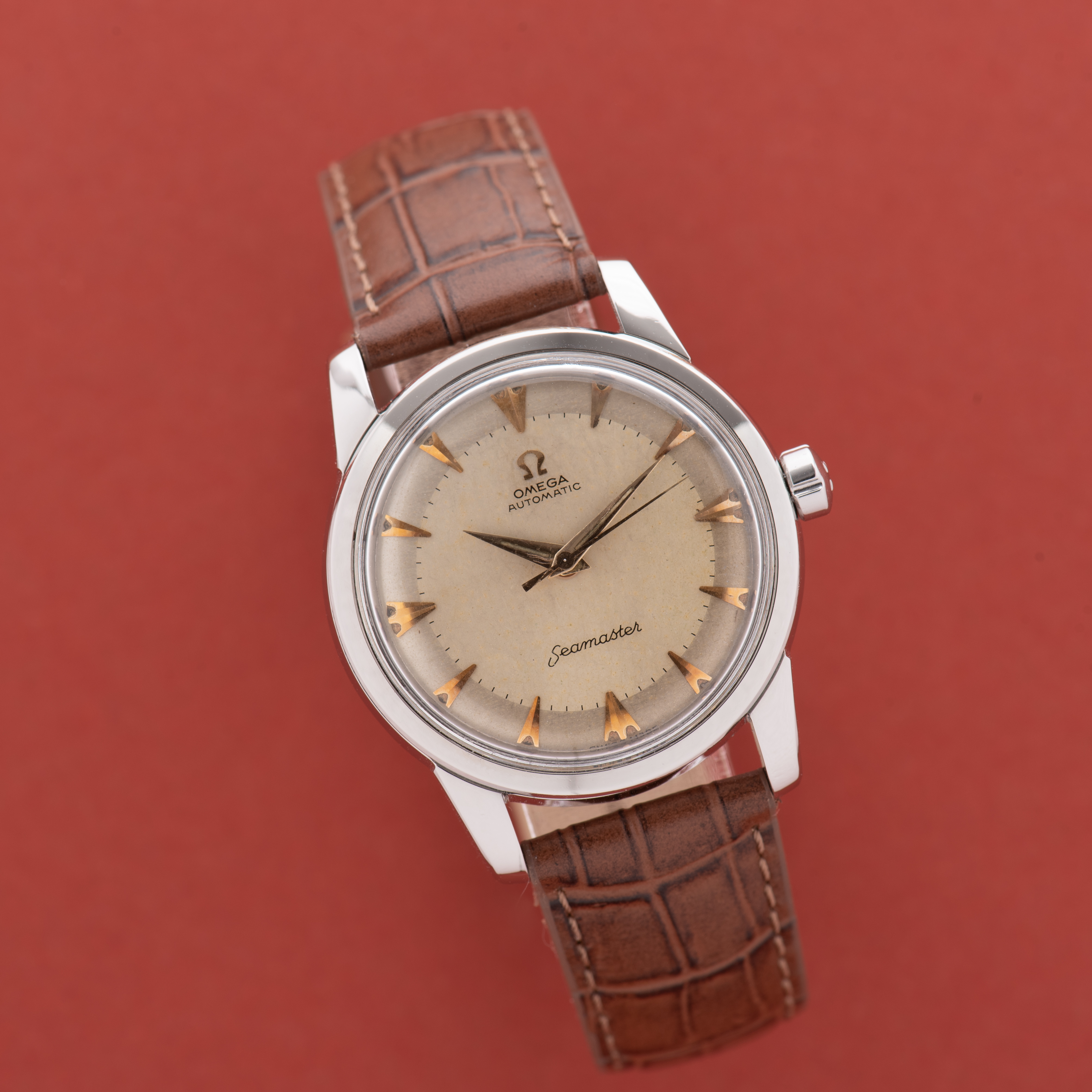 Vue de Omega Automatic Seamaster réf 2846-2848 4 SC cal 501 from 1956