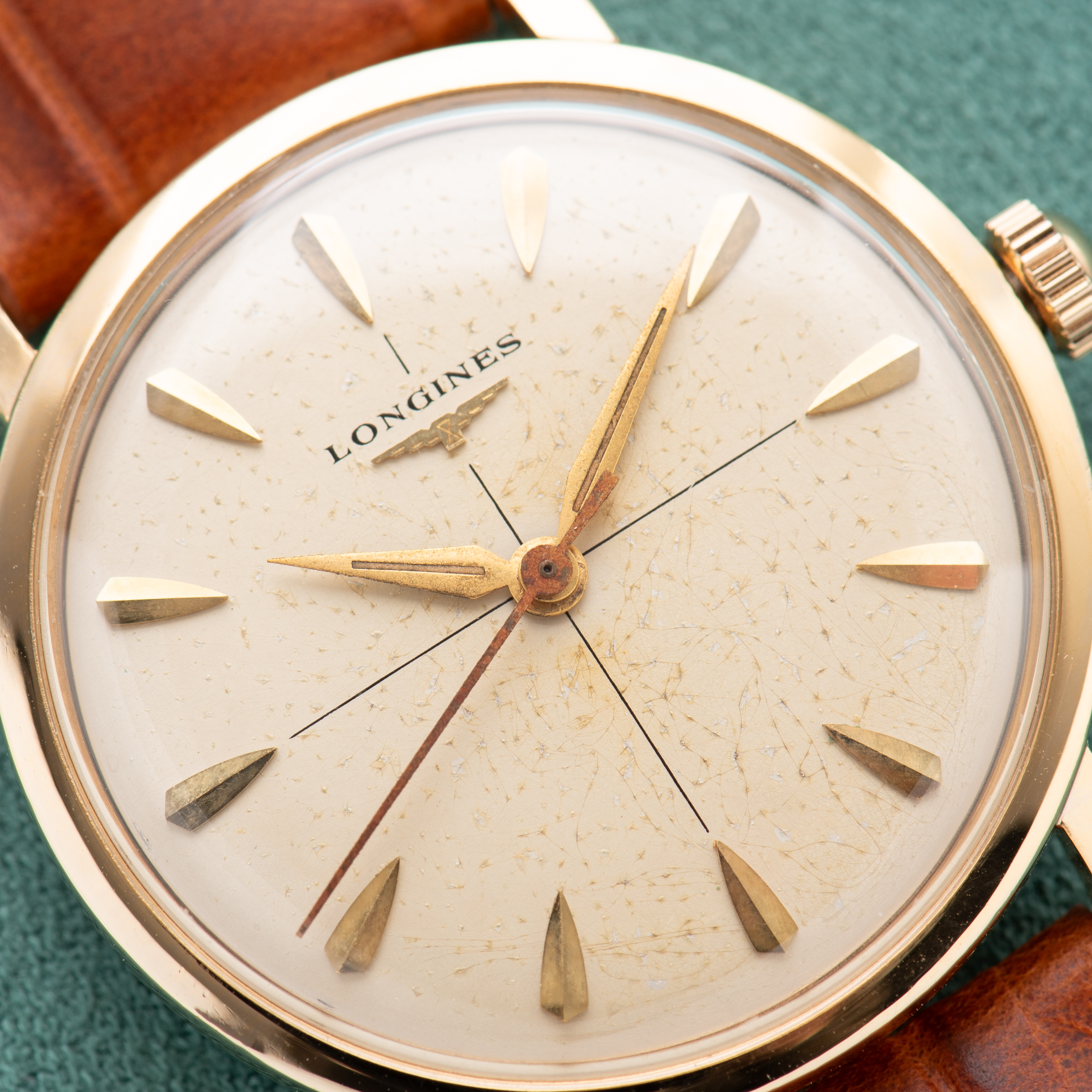 Vue de Longines mécanique Crosshair dial réf 6852-2 162 from 60'