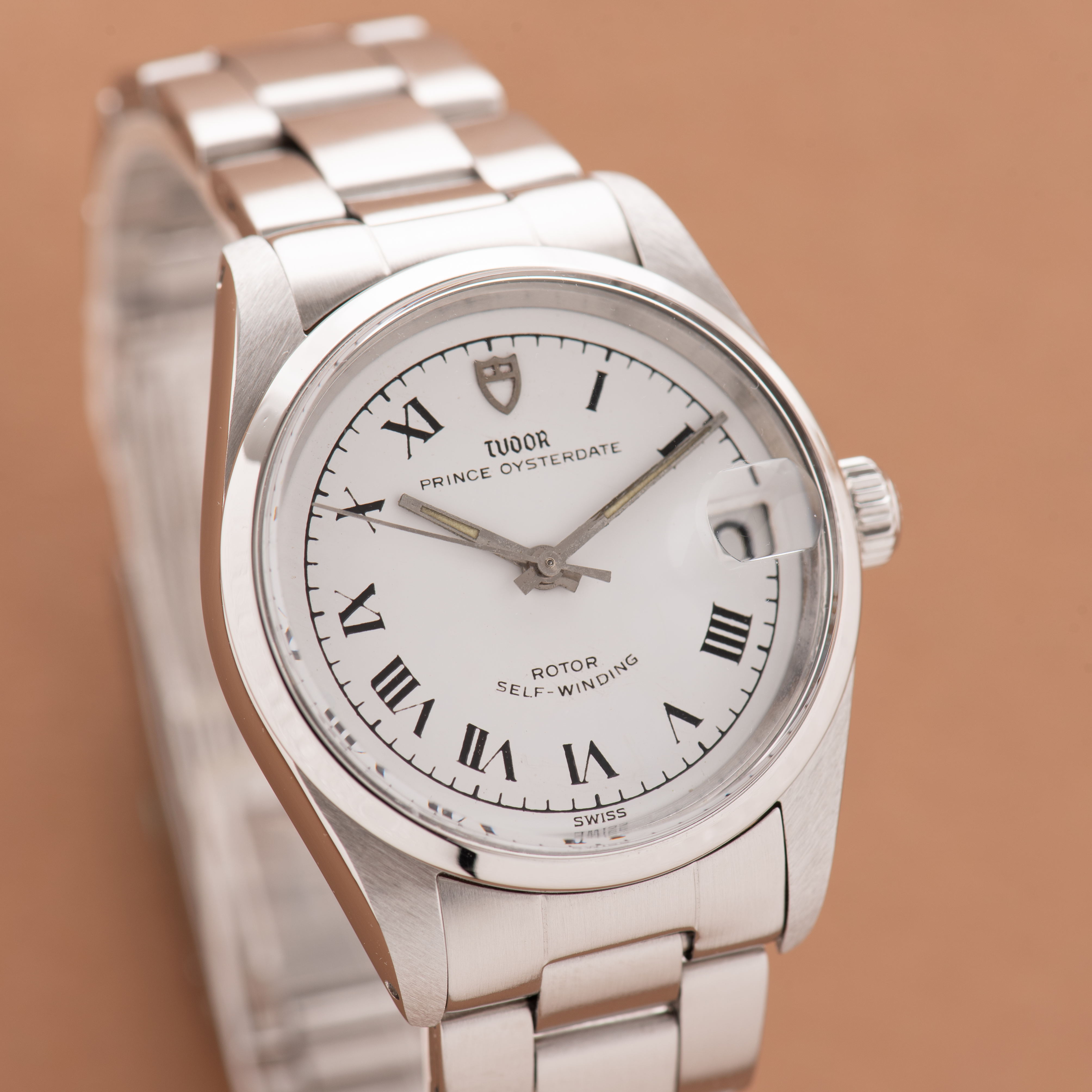 View of Tudor Prince Oysterdate Rotor Self-Winding réf 74300 from 1980
