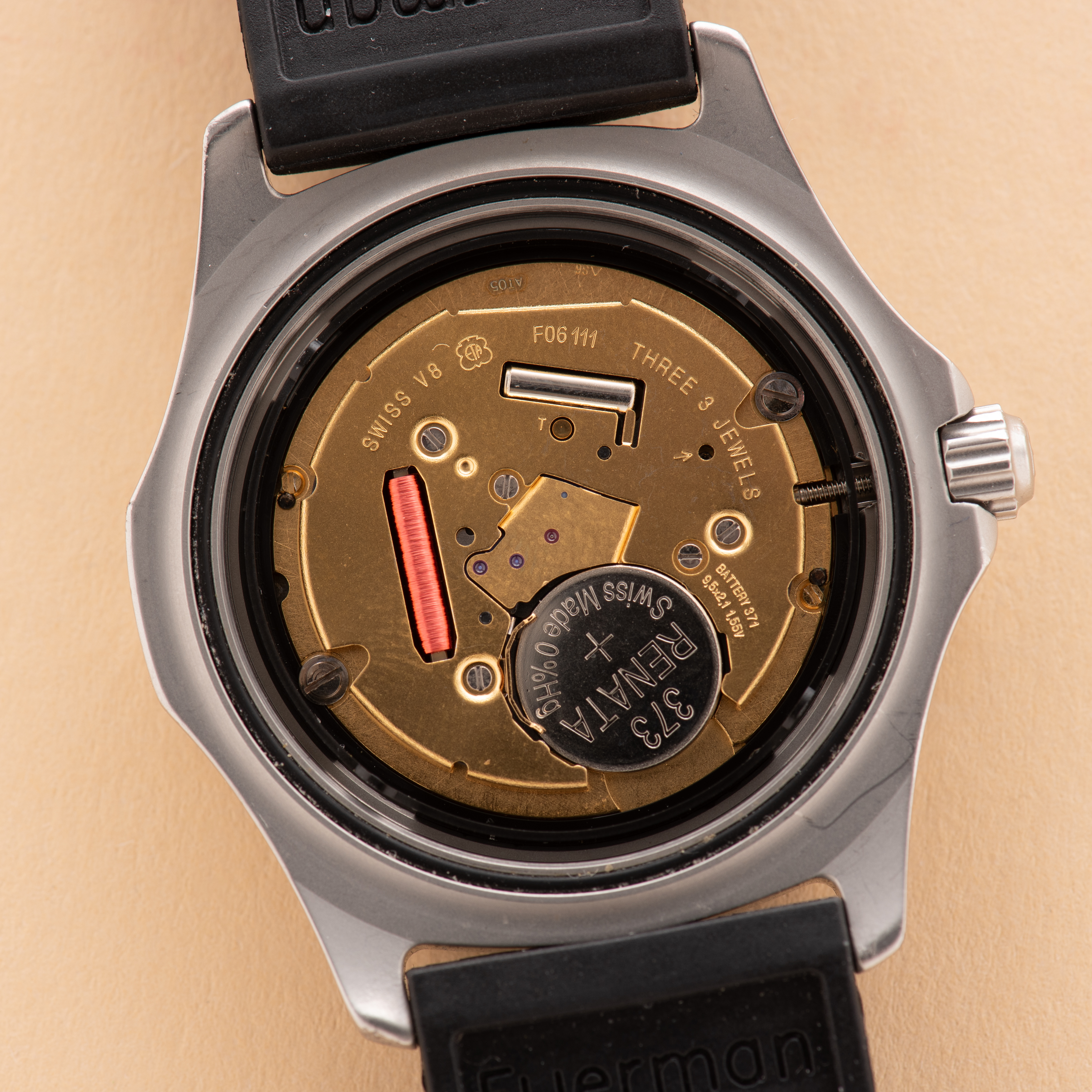 View of TAG Heuer Professional 200 meters Diver Ref WK1110