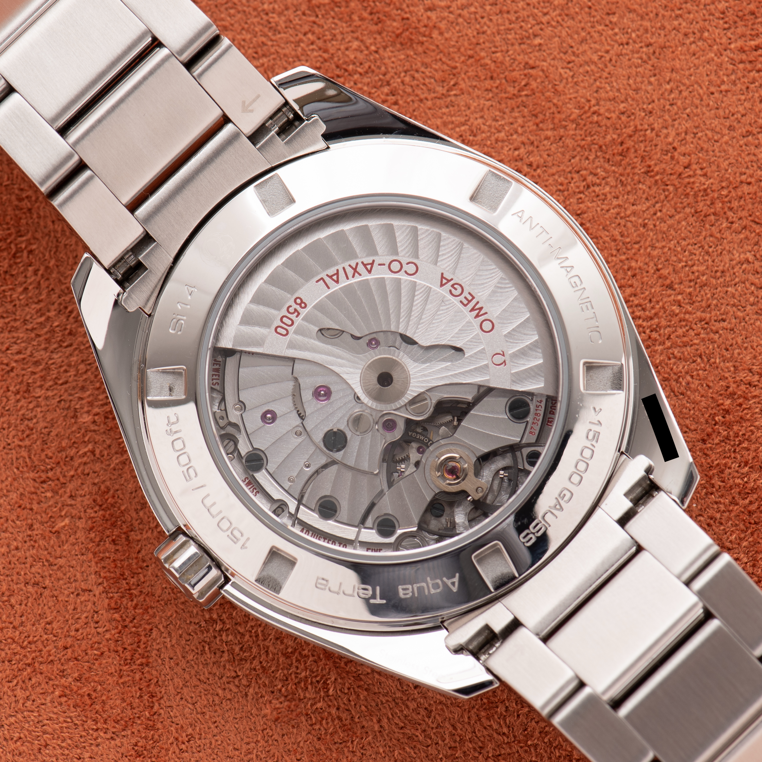 Zicht op Omega Seamaster Aqua Terra Co-Axial Automatic Ref 231.10.42.21.02.003 Volledige set