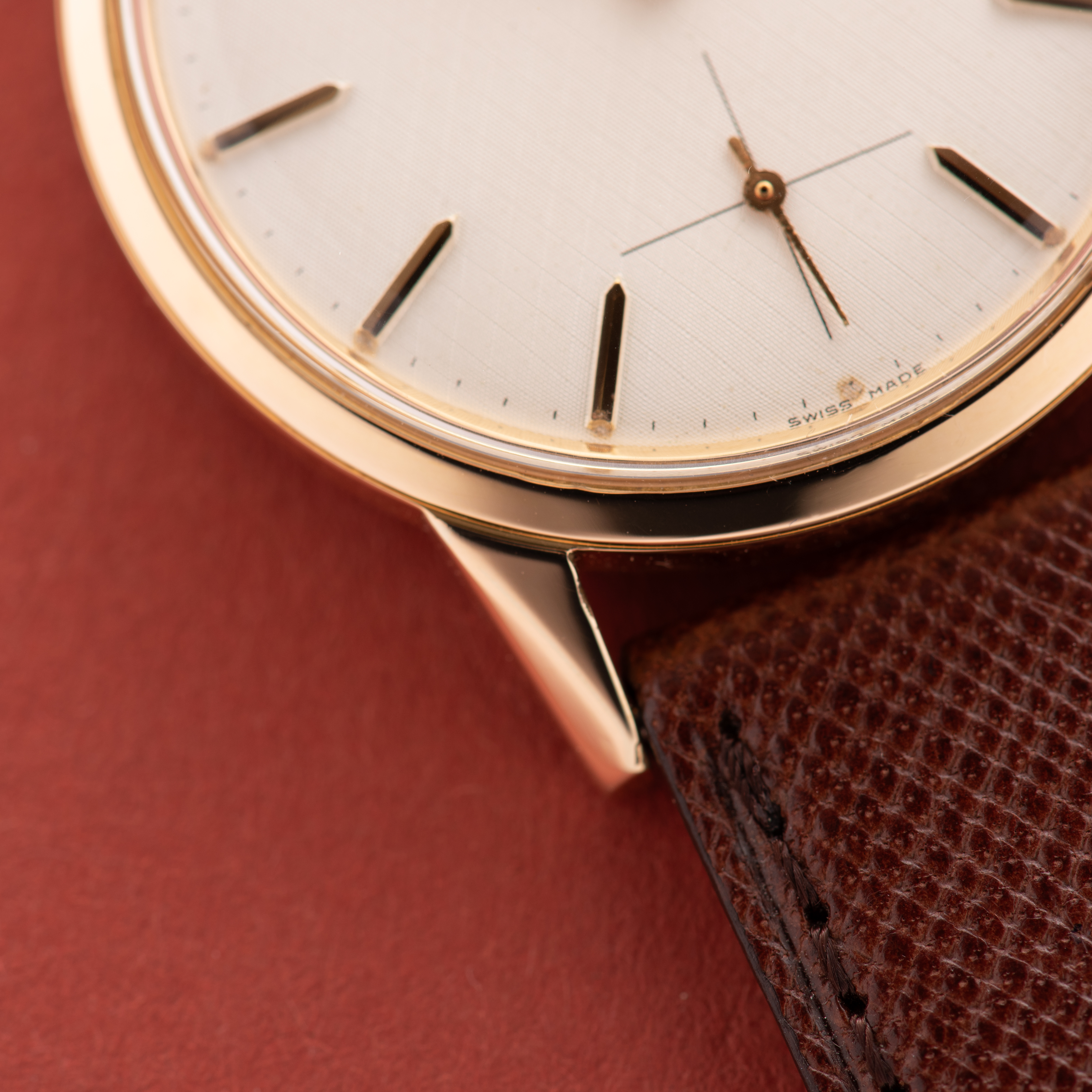 Zicht op Omega Seamaster 30 "Linen dial" Ref 125.003 vanaf 1963
