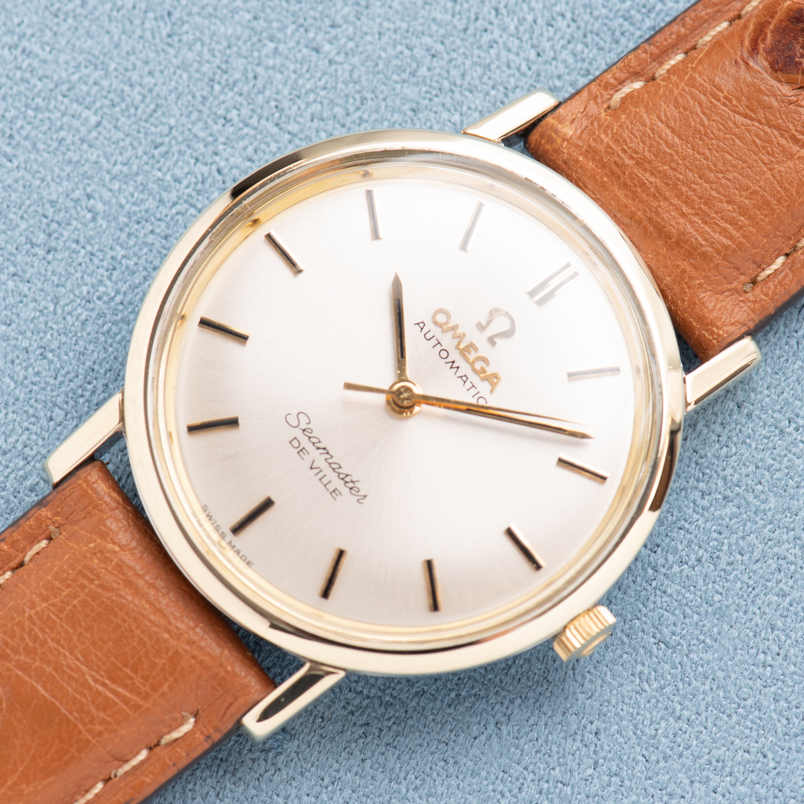 View of Omega Seamaster De Ville Ref 165.004 cal 671 from 1969