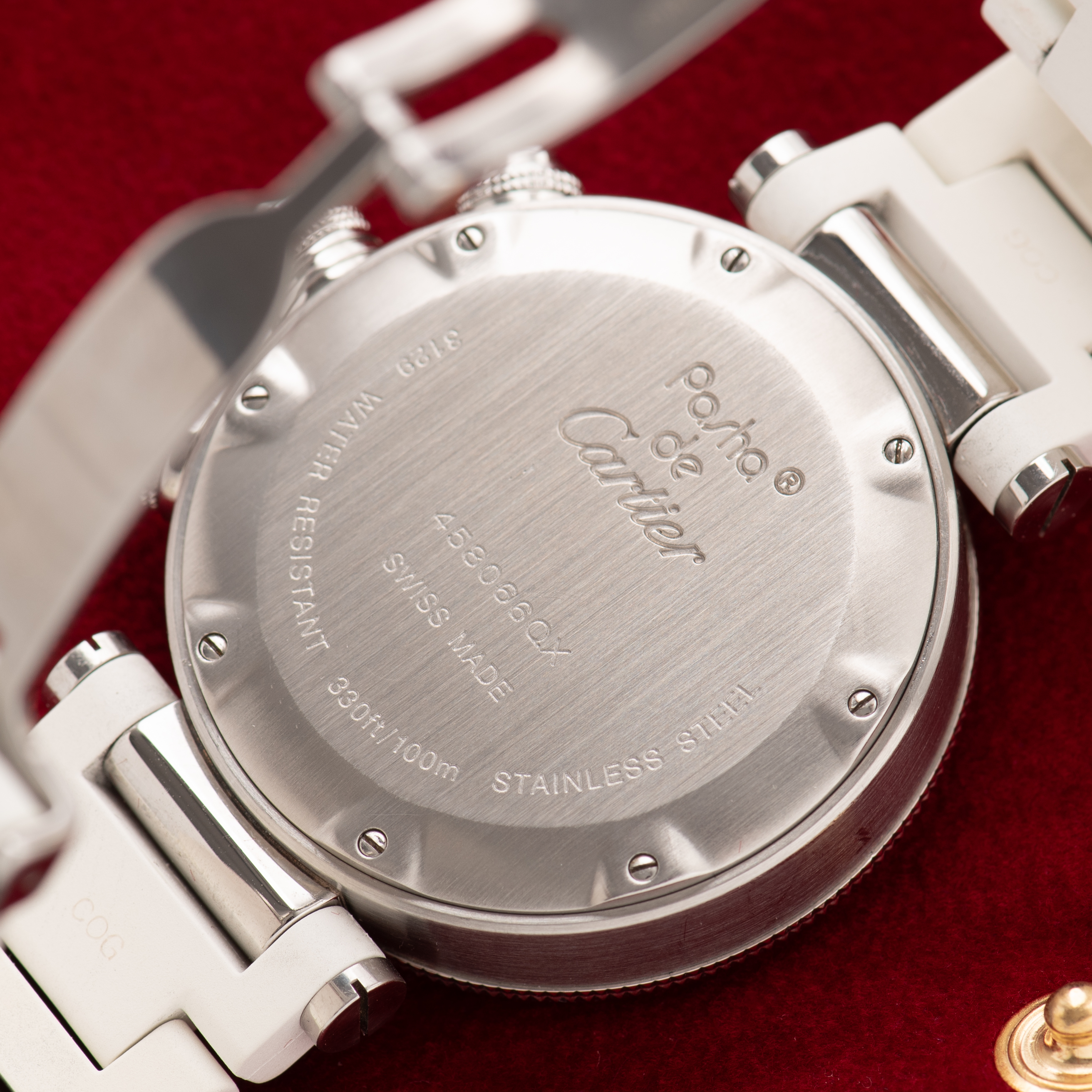 Vue de Cartier Pasha Seatimer Chronograph Réf 3129