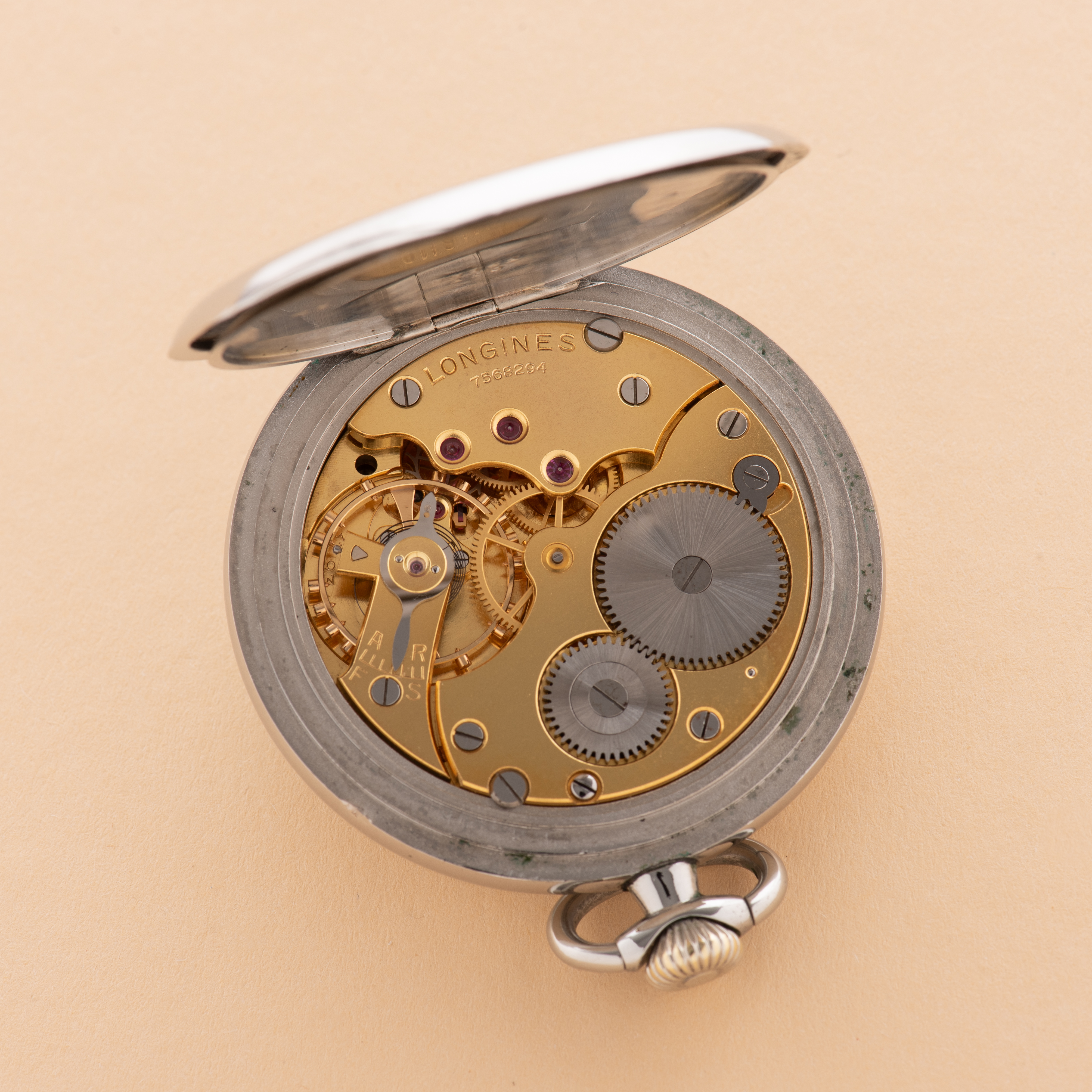 Vue de Longines Gousset cal 3793 from 1947