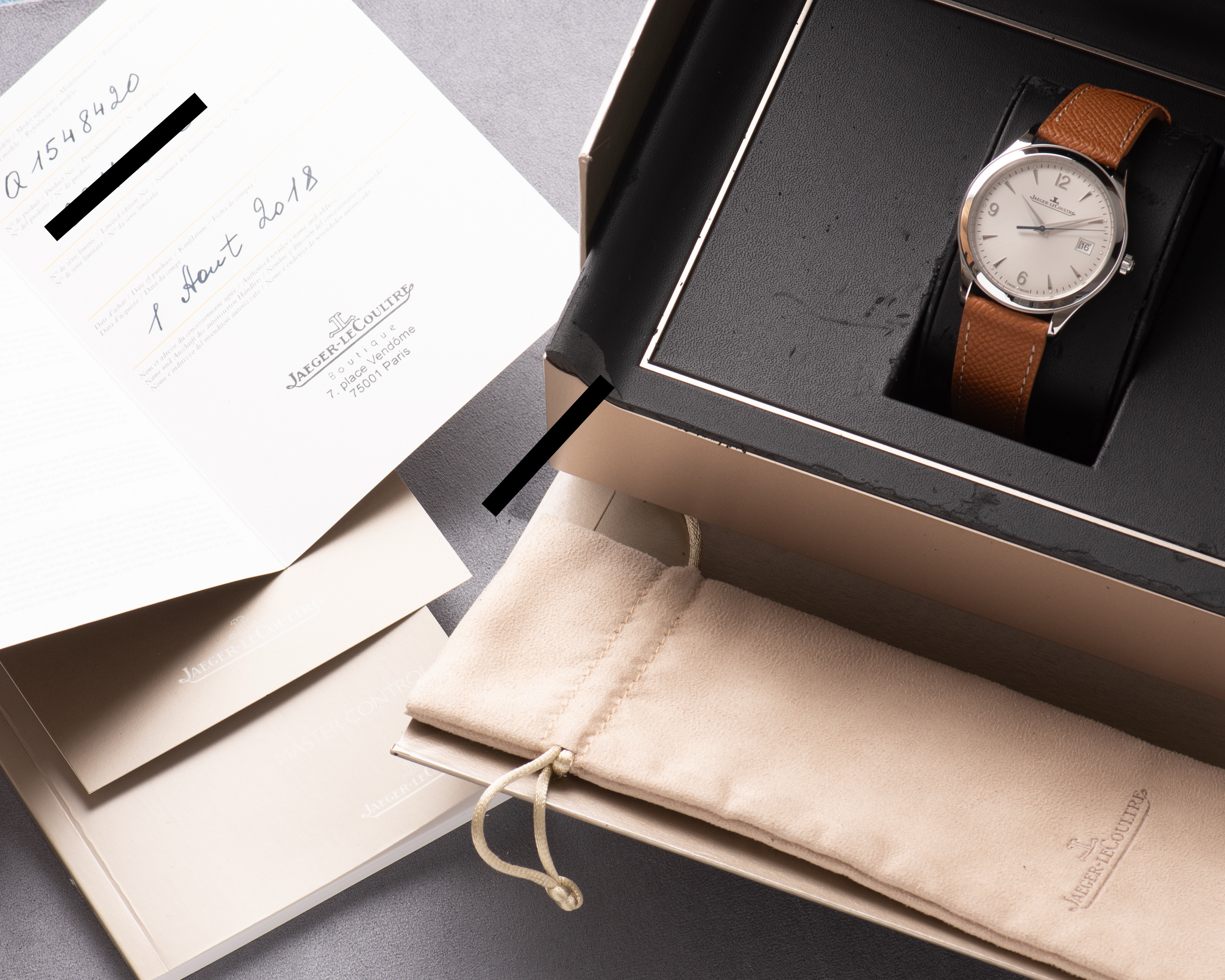 Jaeger-LeCoultre Master Control Date — Réf. Q1548420 — 2018