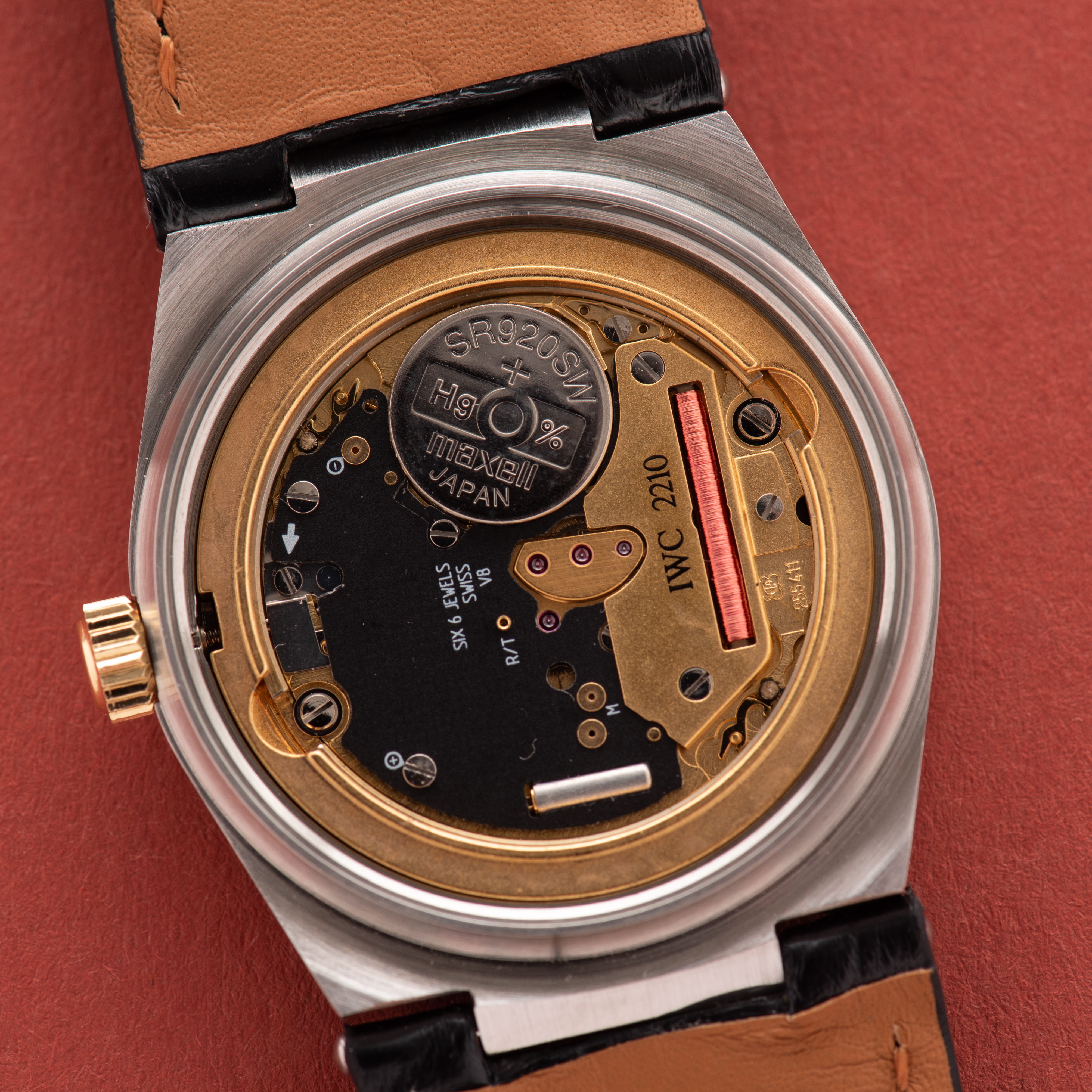 View of IWC Ingenieur Quartz "prototype" ref 3305 cal 2210