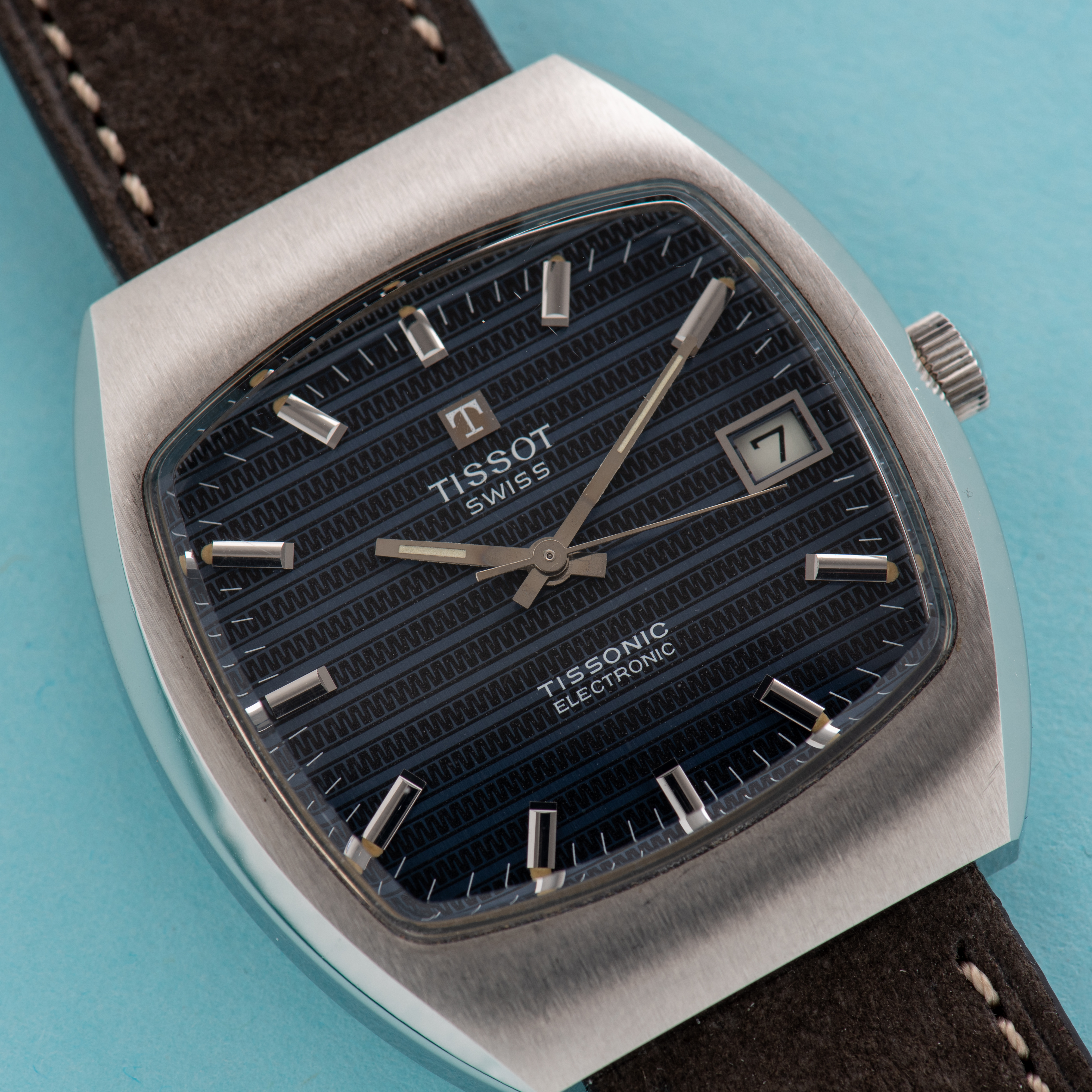 Vue de Tissot Tissonic Electronic New Old Stock cal 2010