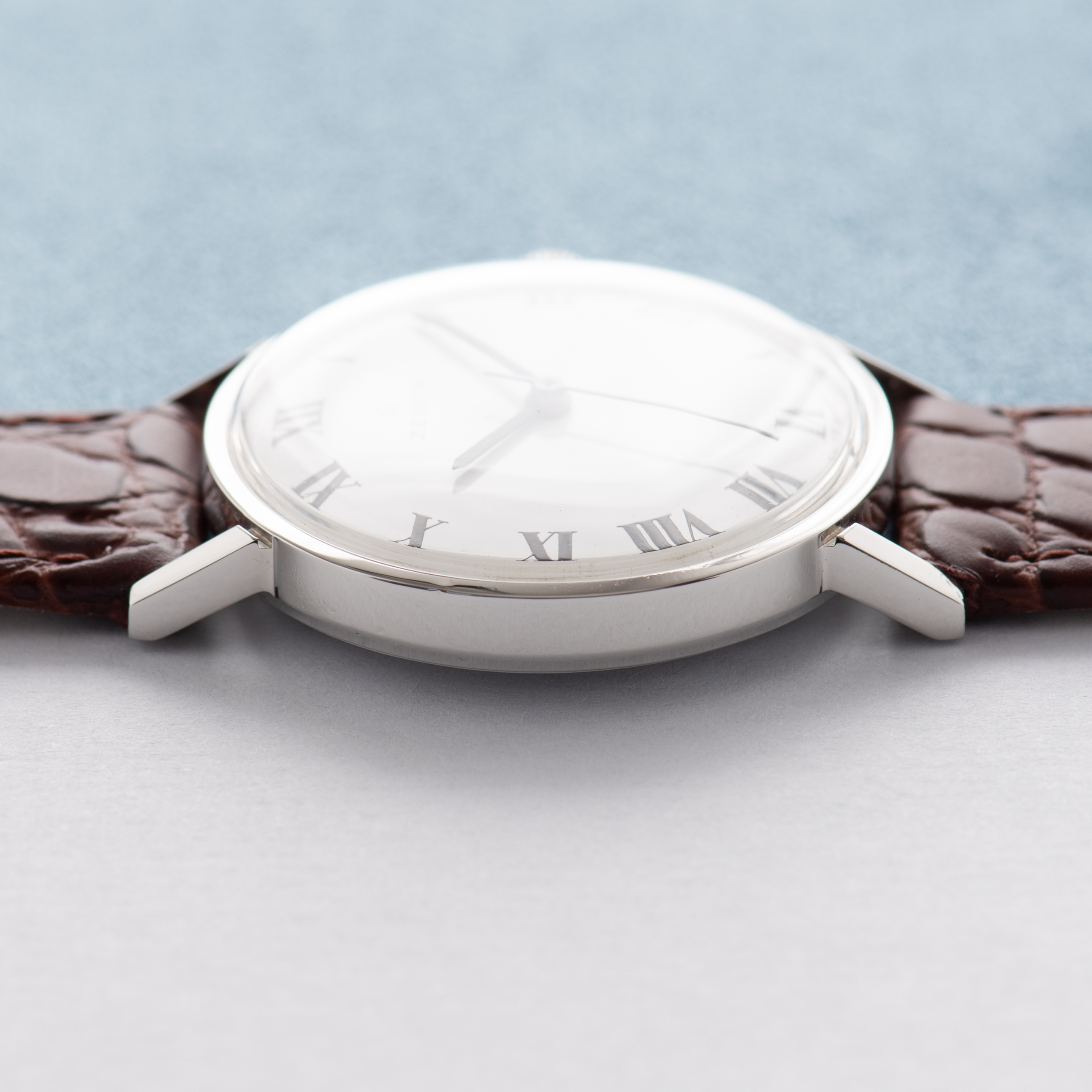 Zicht op Zenith mechanische White Lacquer wijzerplaat cal 2532 ref 928A413