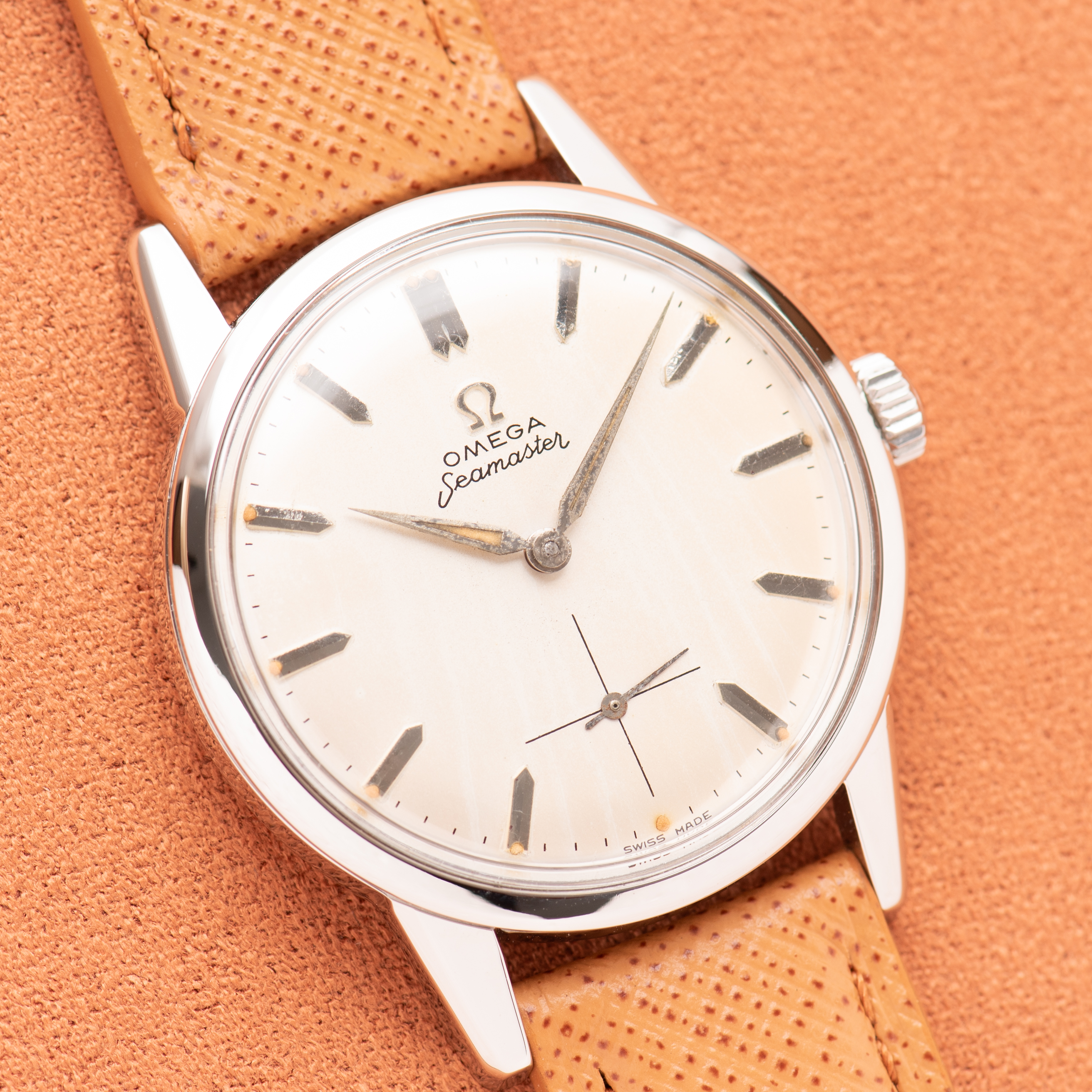 View of Omega Seamaster Small Second – Ref. 14389-9 SP – 1961