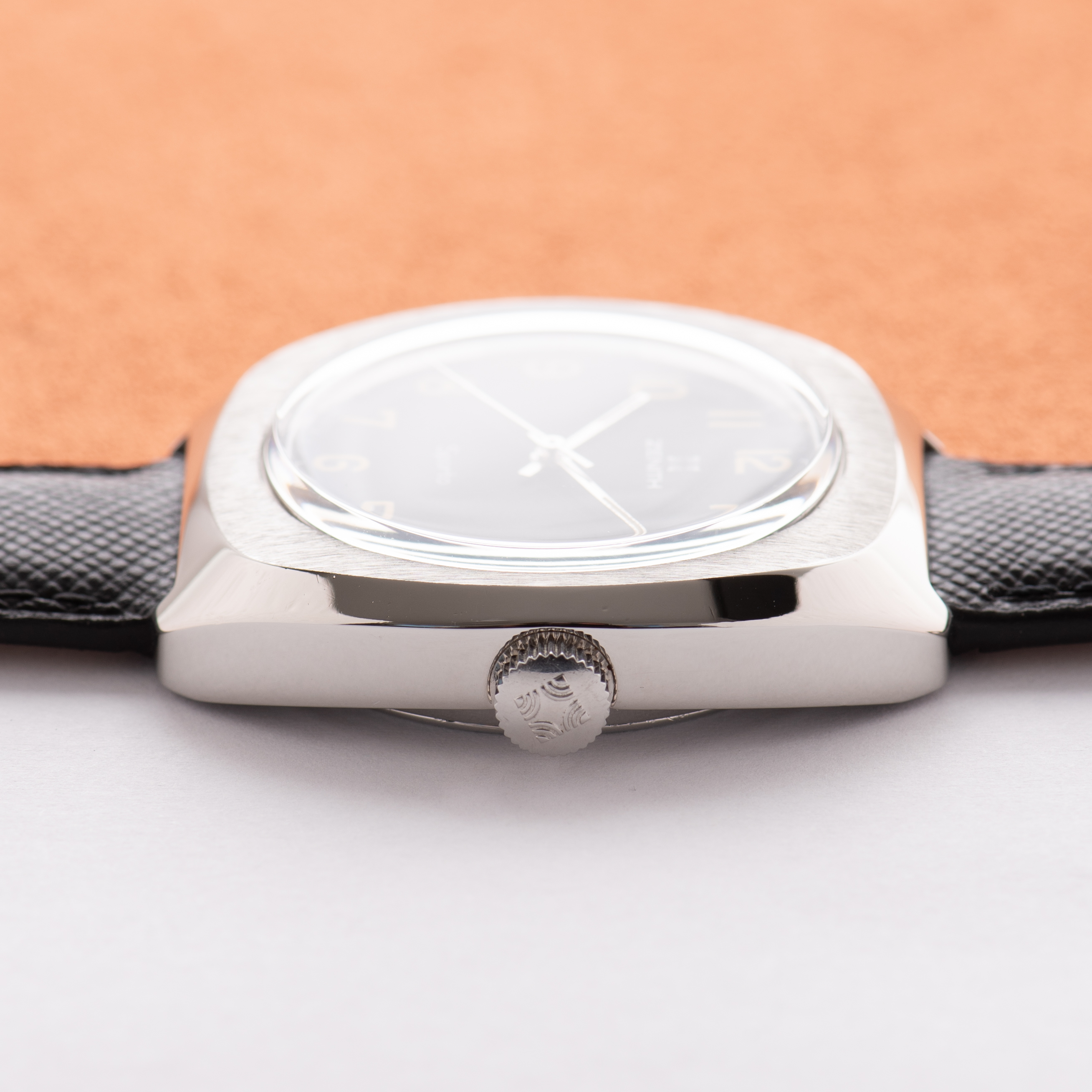 View of Zenith Sporto Mat Black Tritium Dial Réf 01 1496 360