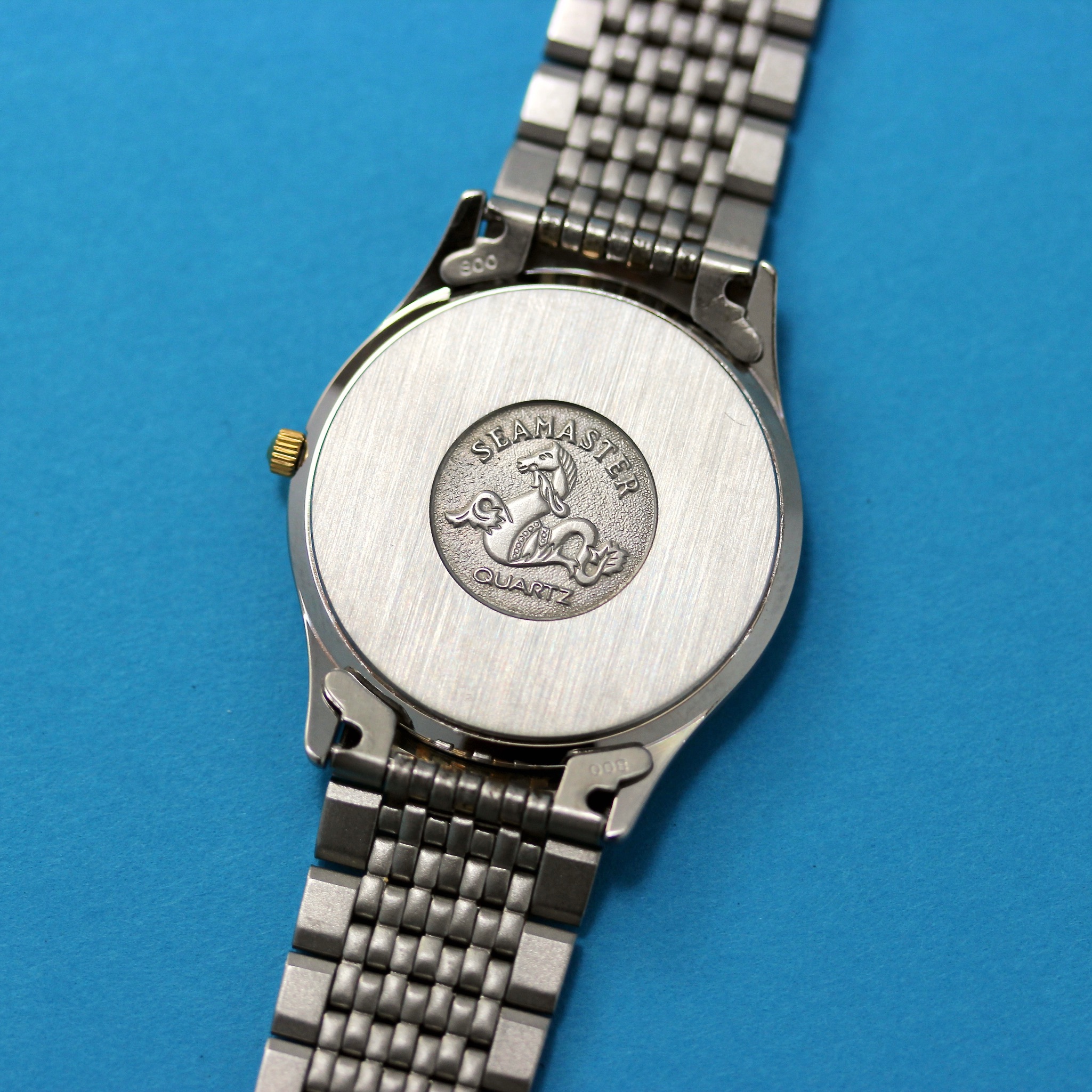 Zicht op Omega Seamaster ref 196,0251 396.1010 cal 1340