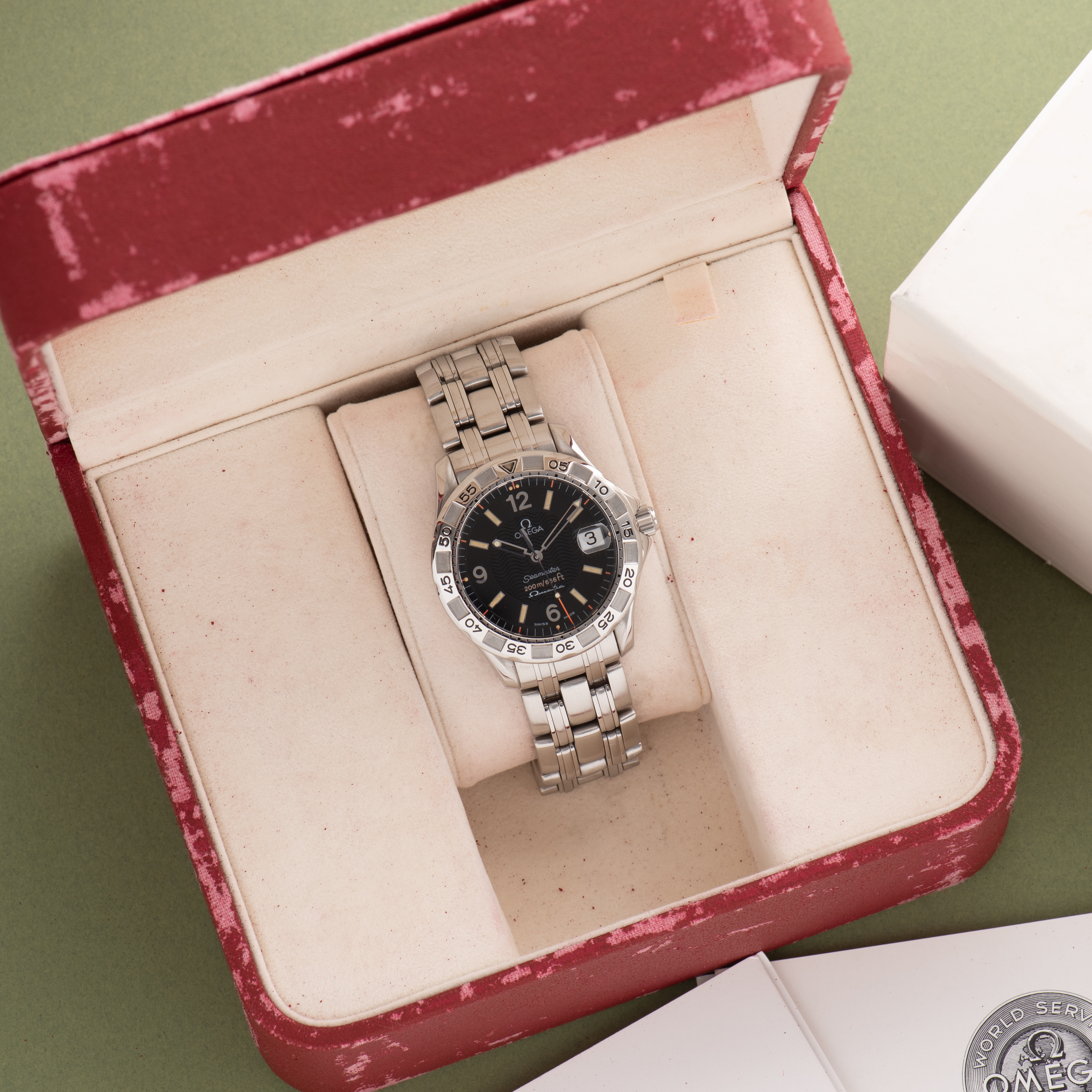 View of Omega Seamaster Diver 200m/666ft Omegamatic ref 2514.50.00