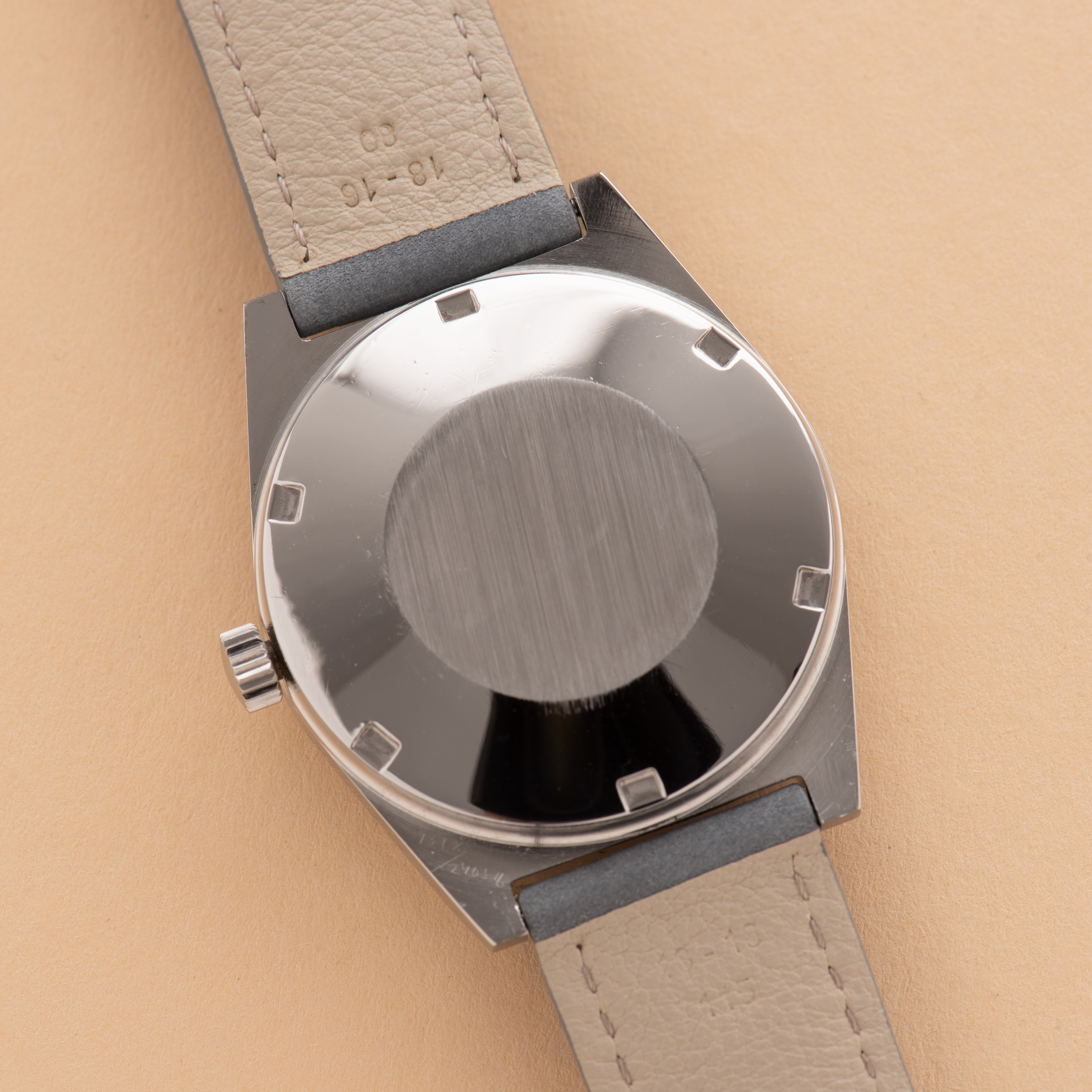 Vue de Omega Automatic Genève blue dial réf 1660118 cal 1481