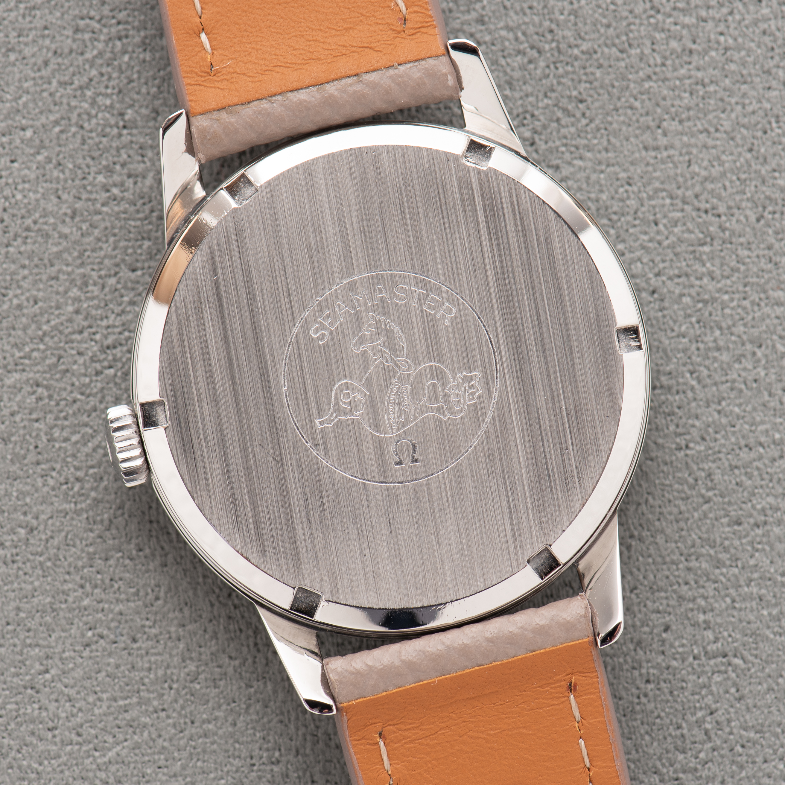 Vue de Omega Seamaster 30 "Linen Dial" from 1963 Réf 125.007-63
