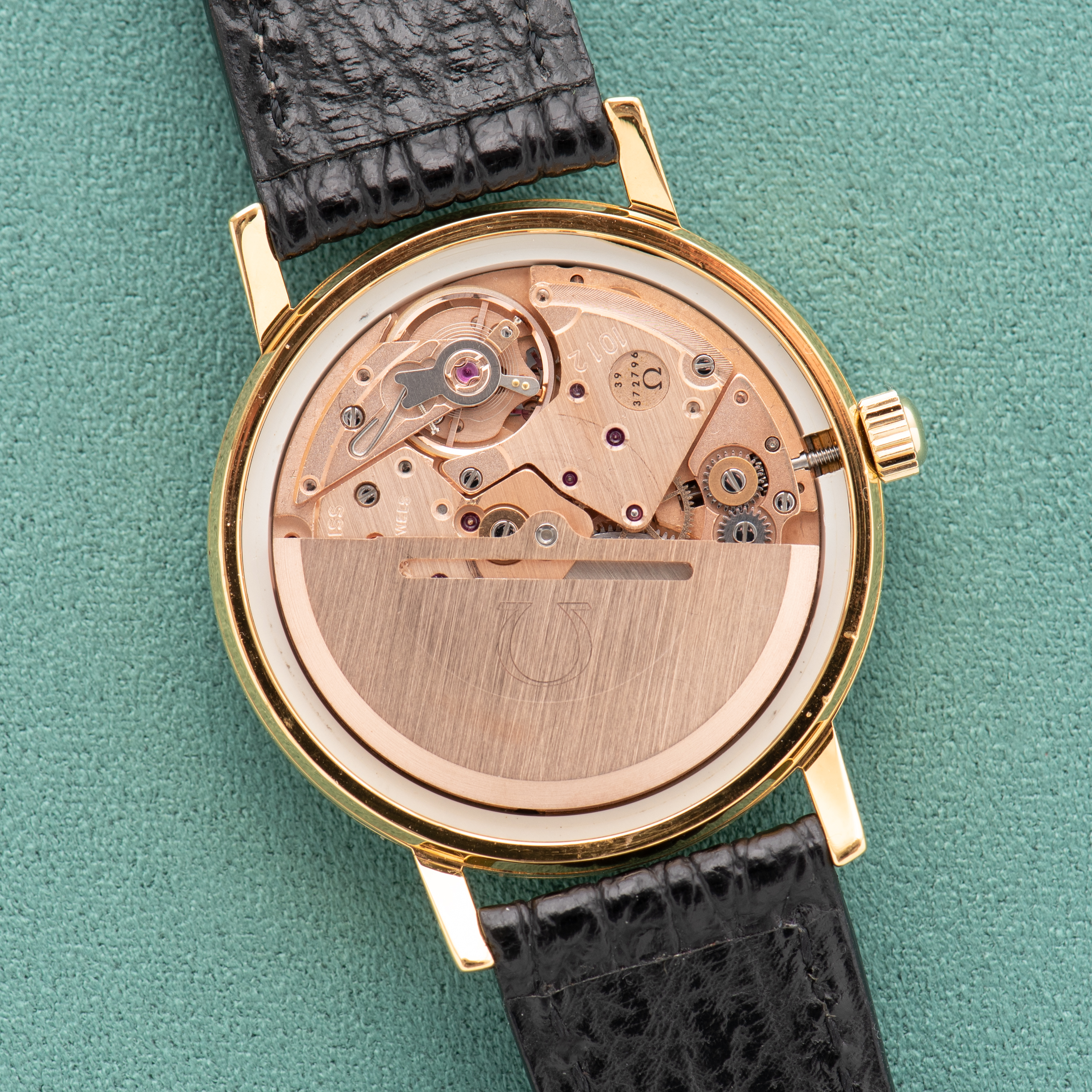 View of Omega Automatic Date Ref 166.0202 from 1975