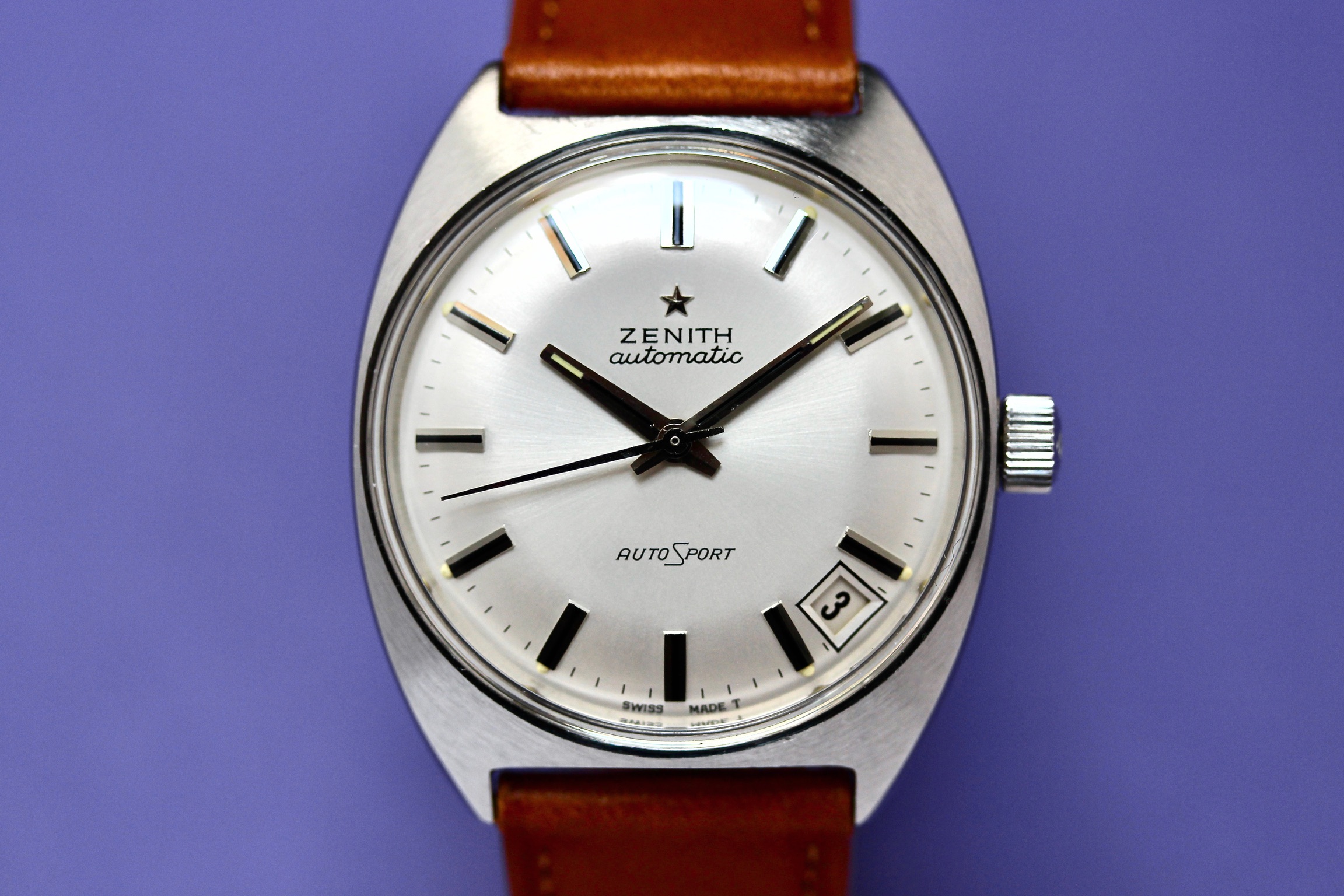 Vue de Zenith automatic autosport cal 2552 PC