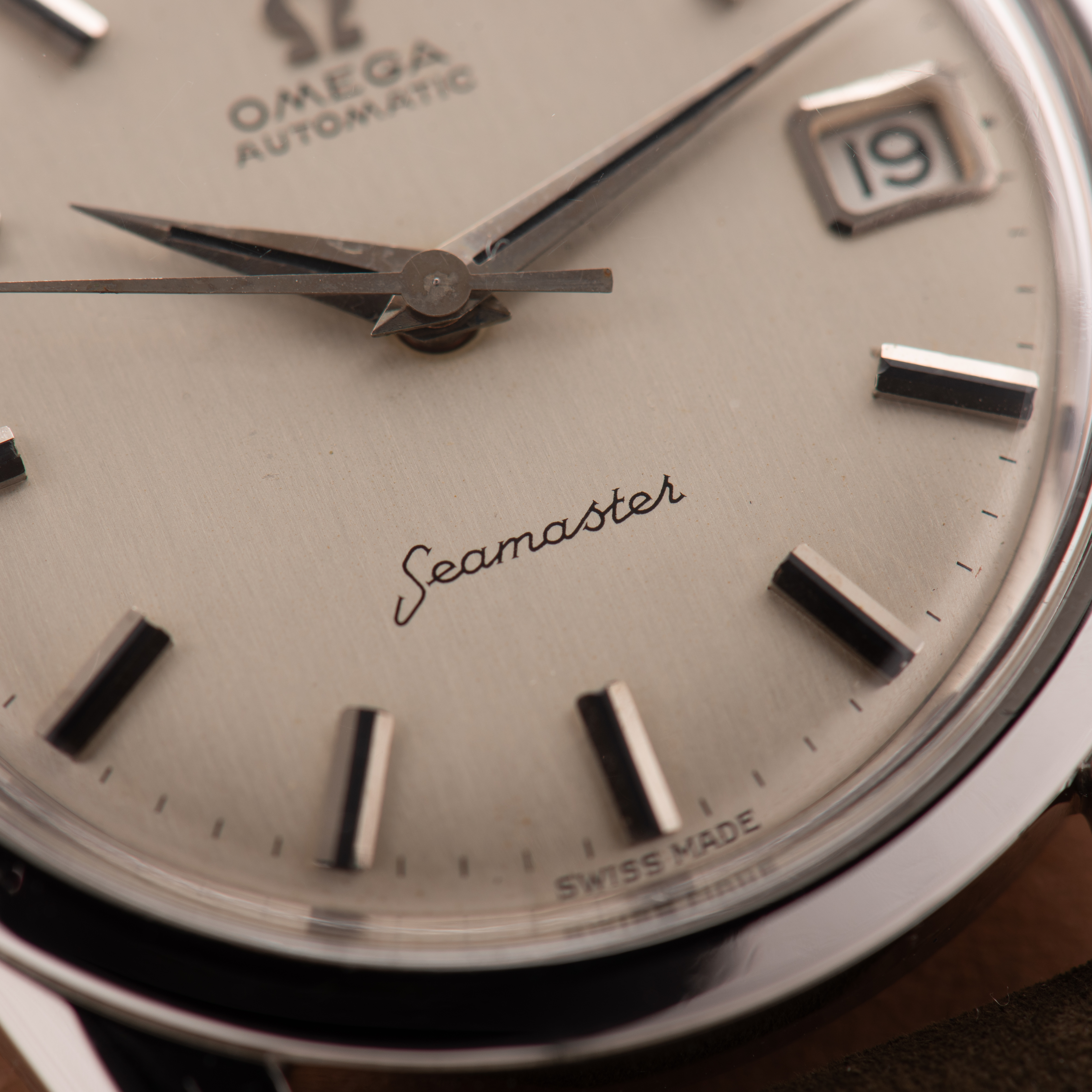 View of Omega Automatic Seamaster ref 14701.1 SC cal 562 from 1961