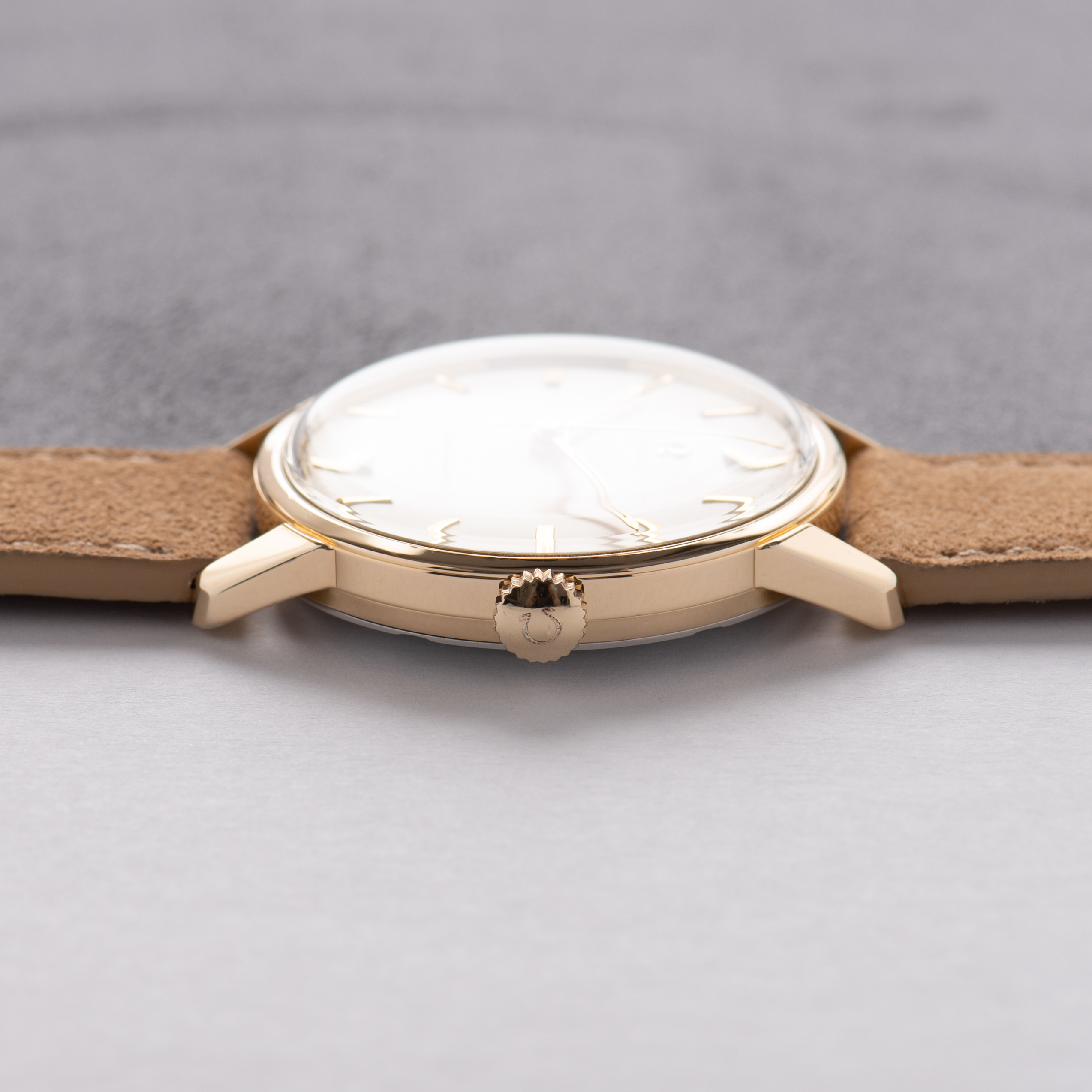 Vue de Omega Seamaster 30 "Linen Dial" GoldPlated LIKE NEW from 1963 Réf 135.007