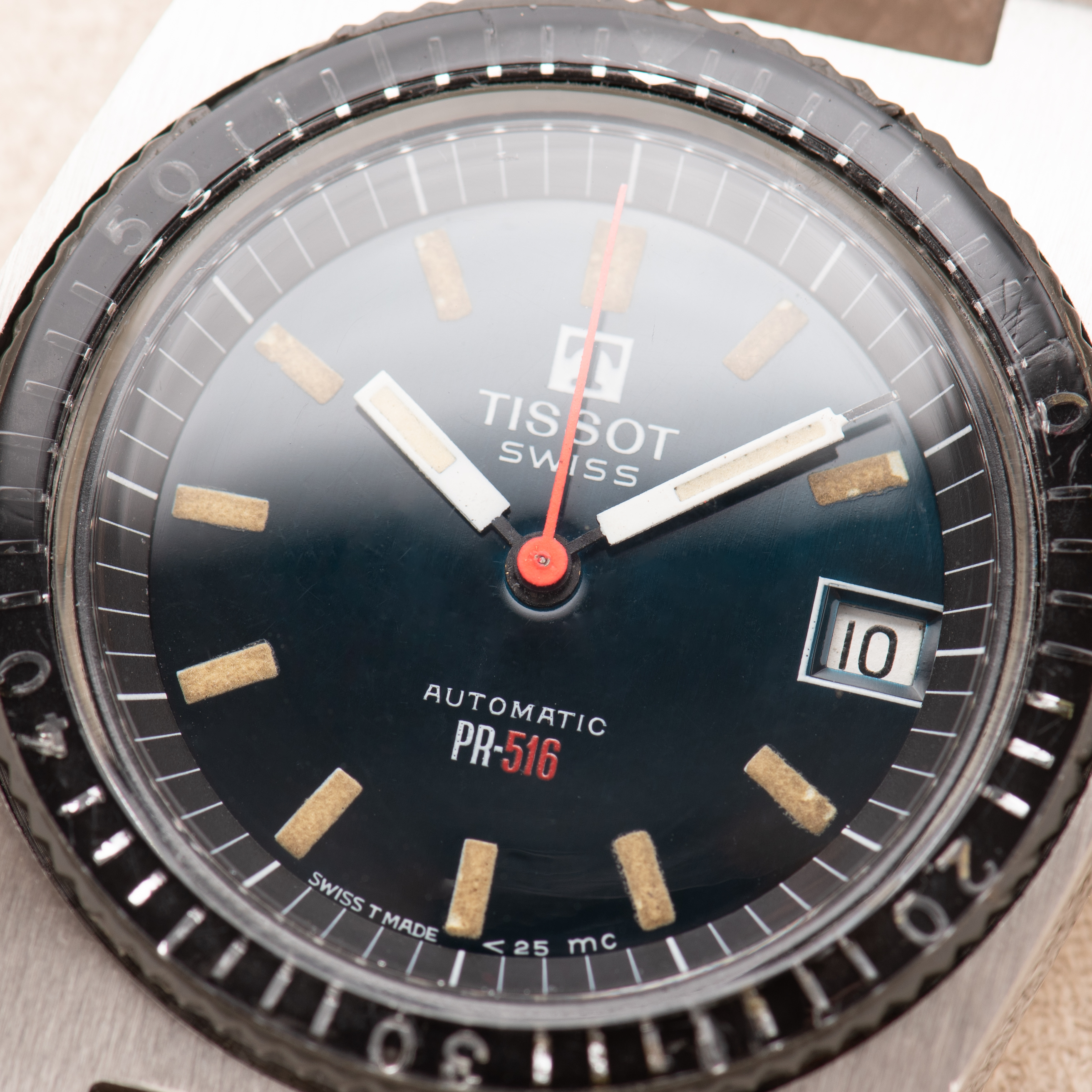 Vue de Tissot PR 516 Automatic "Roger Moore", référence 44622-7X