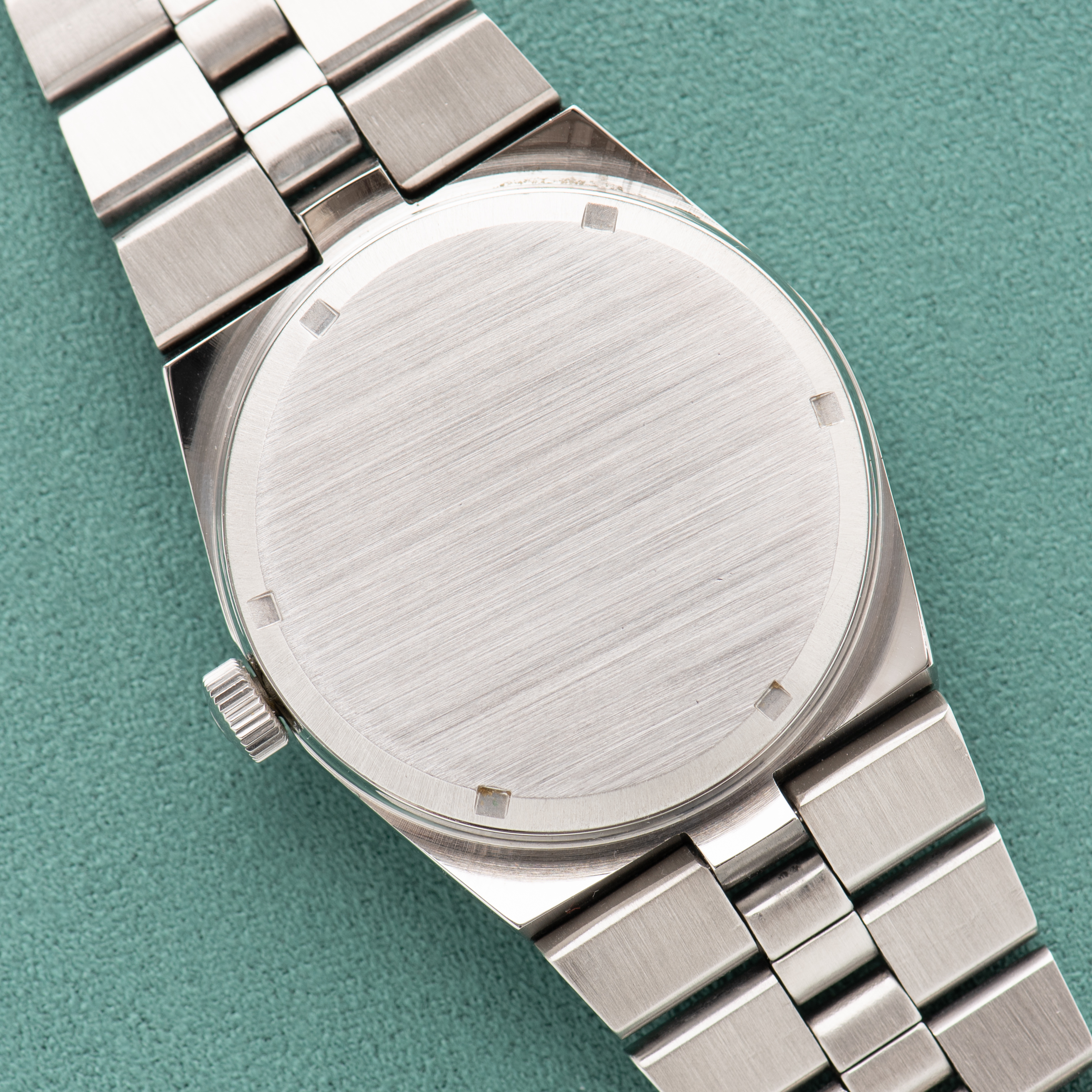 View of Tissot Swiss Automatic PR526 GL Green/Silver Dial Ref 64005 15 0198