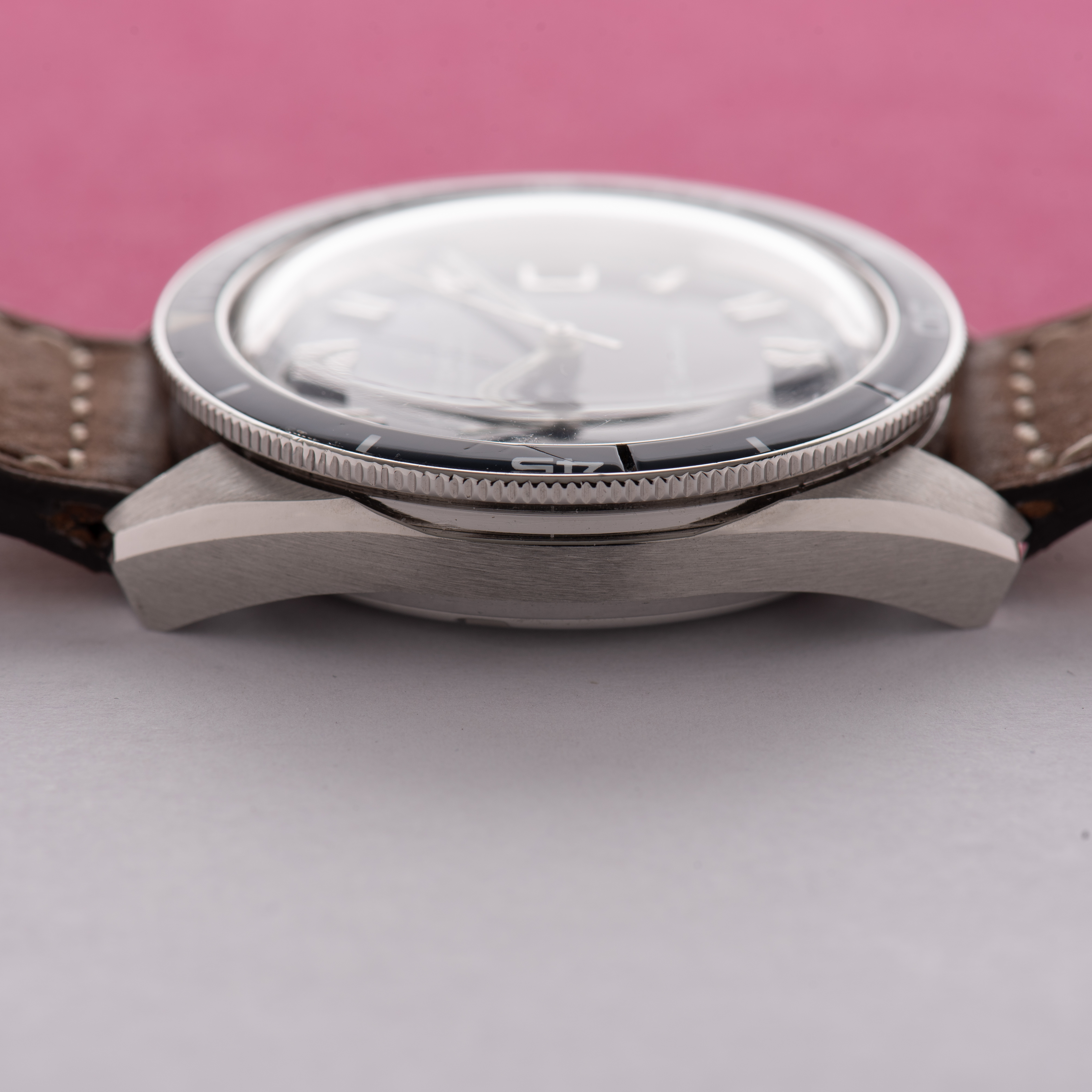 Zicht op Omega Automatic Seamaster 60 from 1969 Réf 166.062