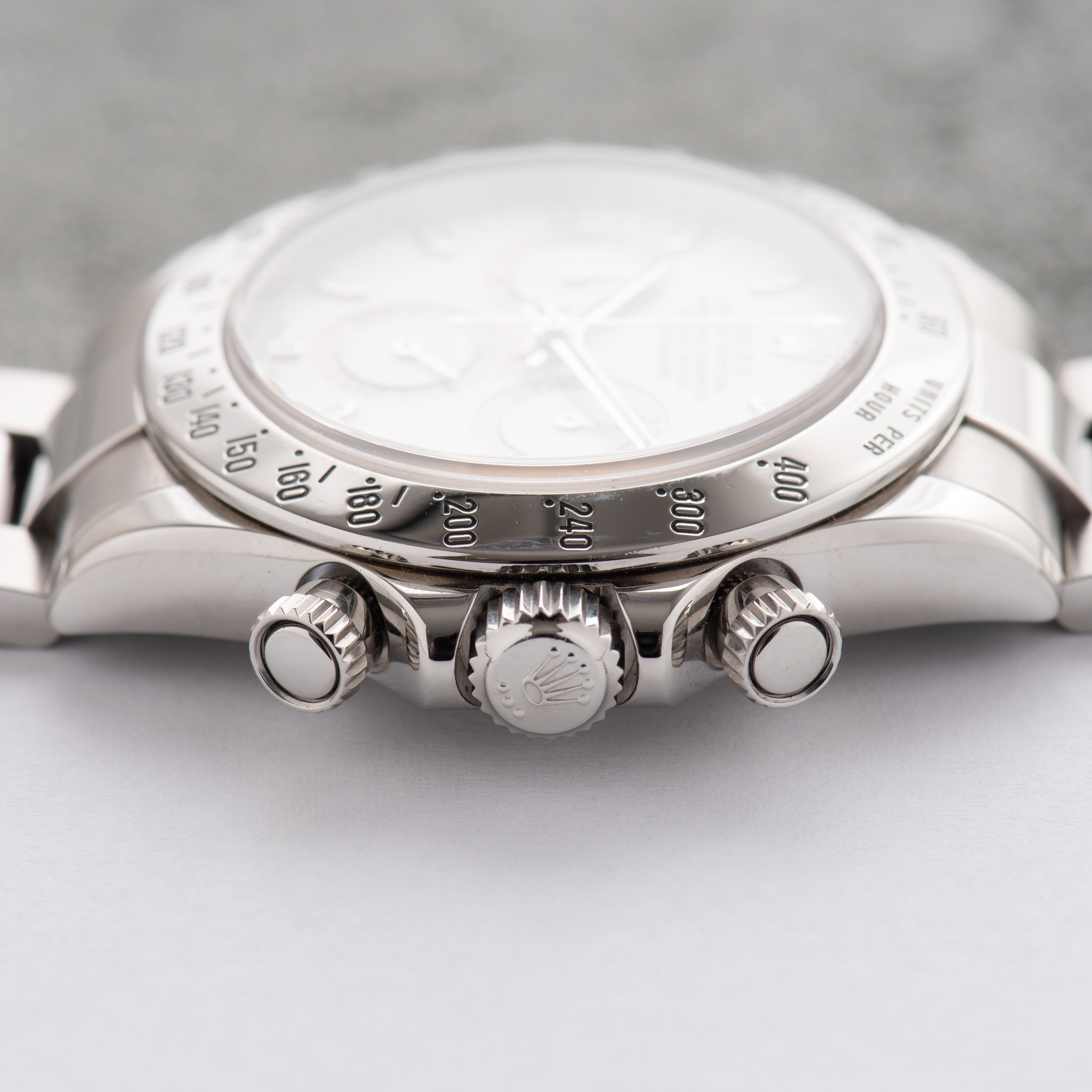 Zicht op Rolex Oyster Perpetual Daytona Cosmograph ref 116520 Volledige set vanaf 2010