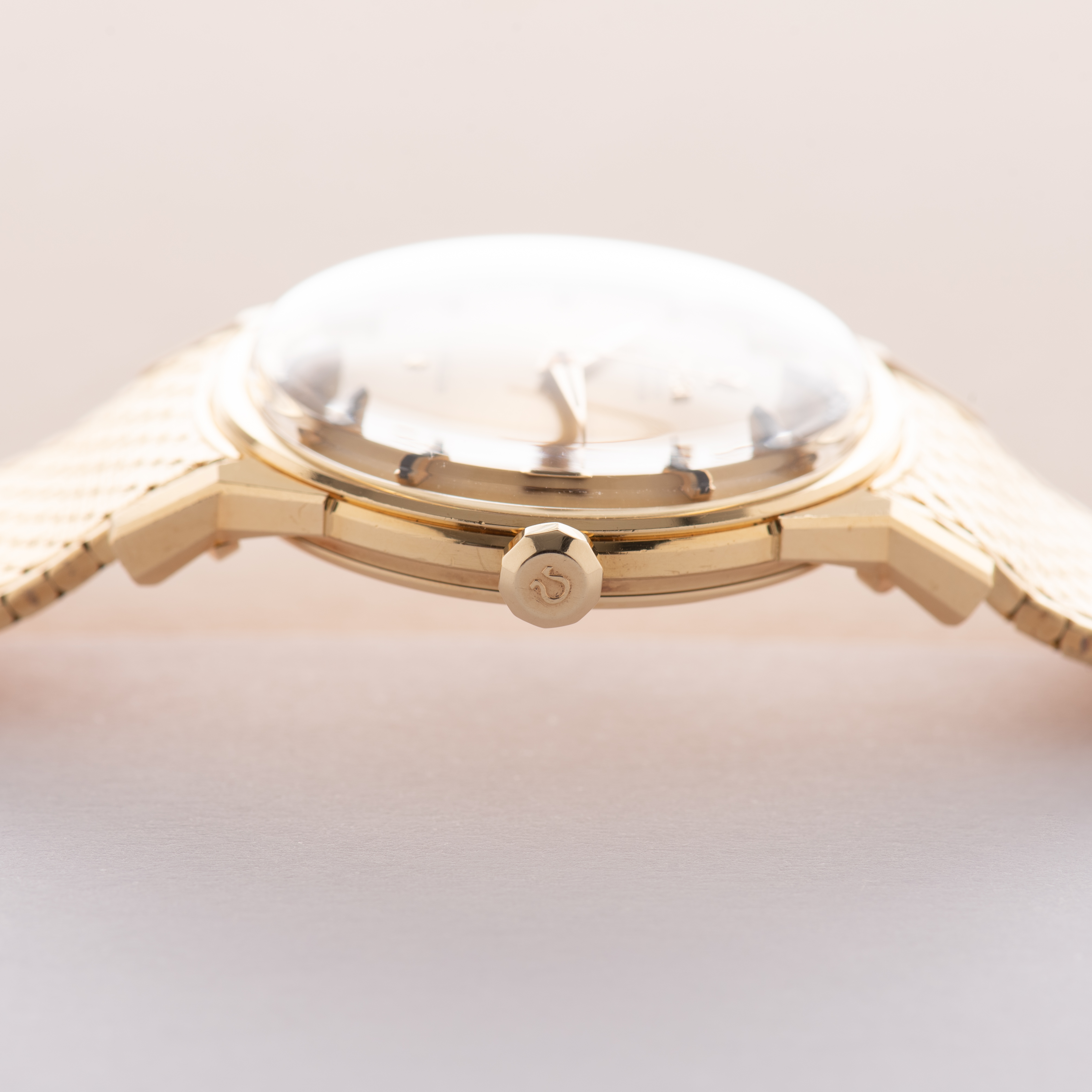 Vue de Omega Constellation Pie Pan 18K Gold Automatic FULL SET from 1962 Réf 168.005