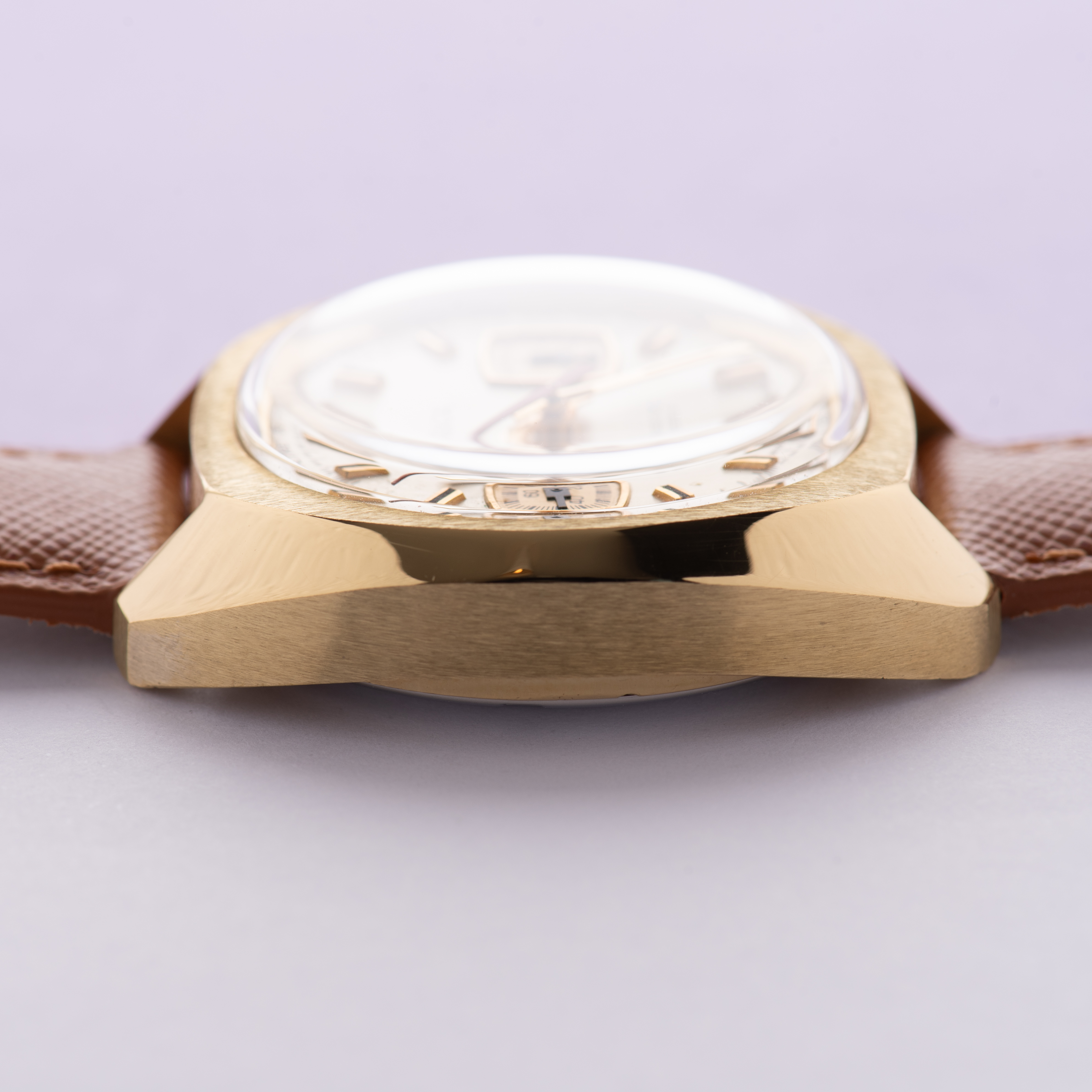 View of Iaxa Incabloc Chronograph 17rubis valjoux 7734