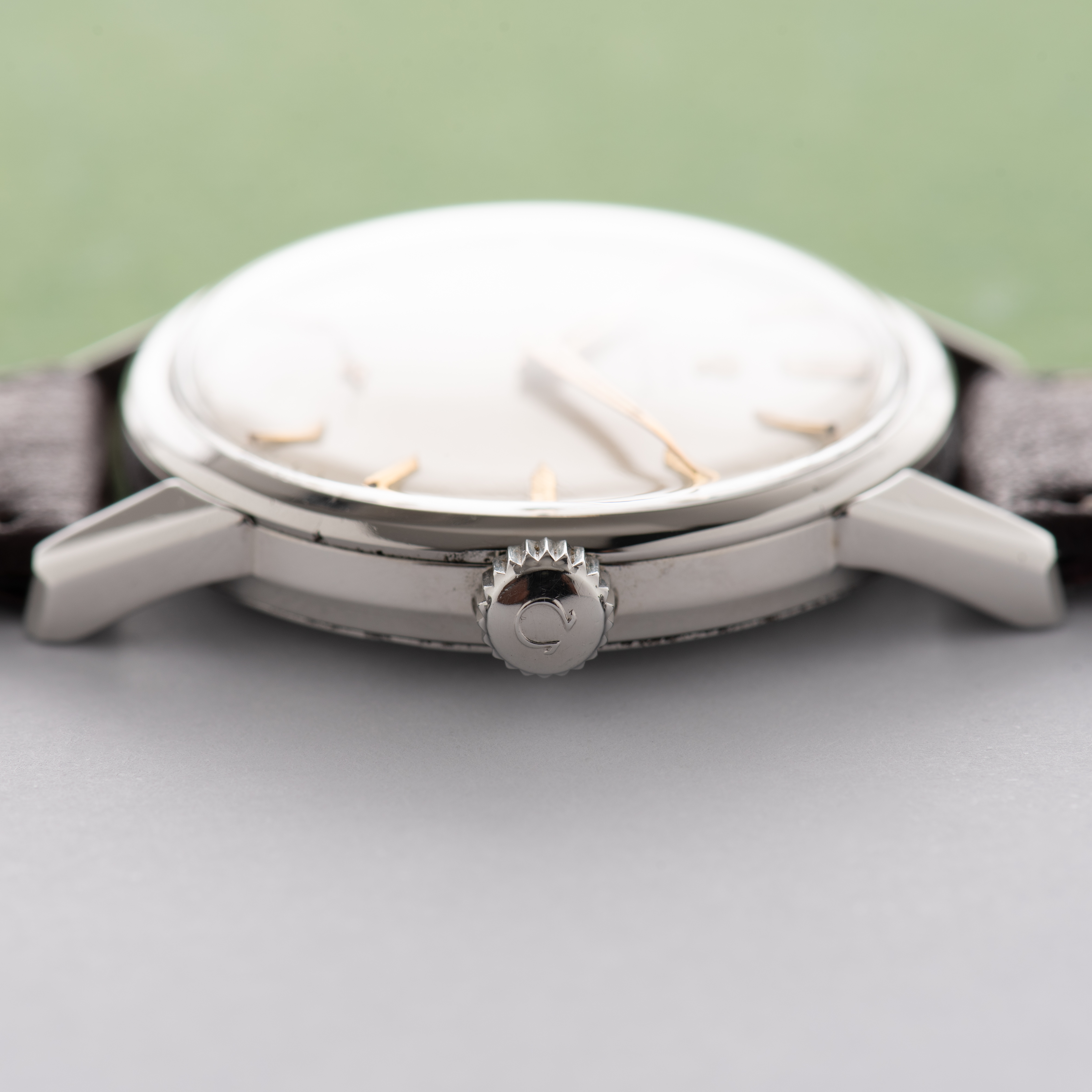 Zicht op Omega Seamaster 30 ref 14389 cal 268 uit 1959