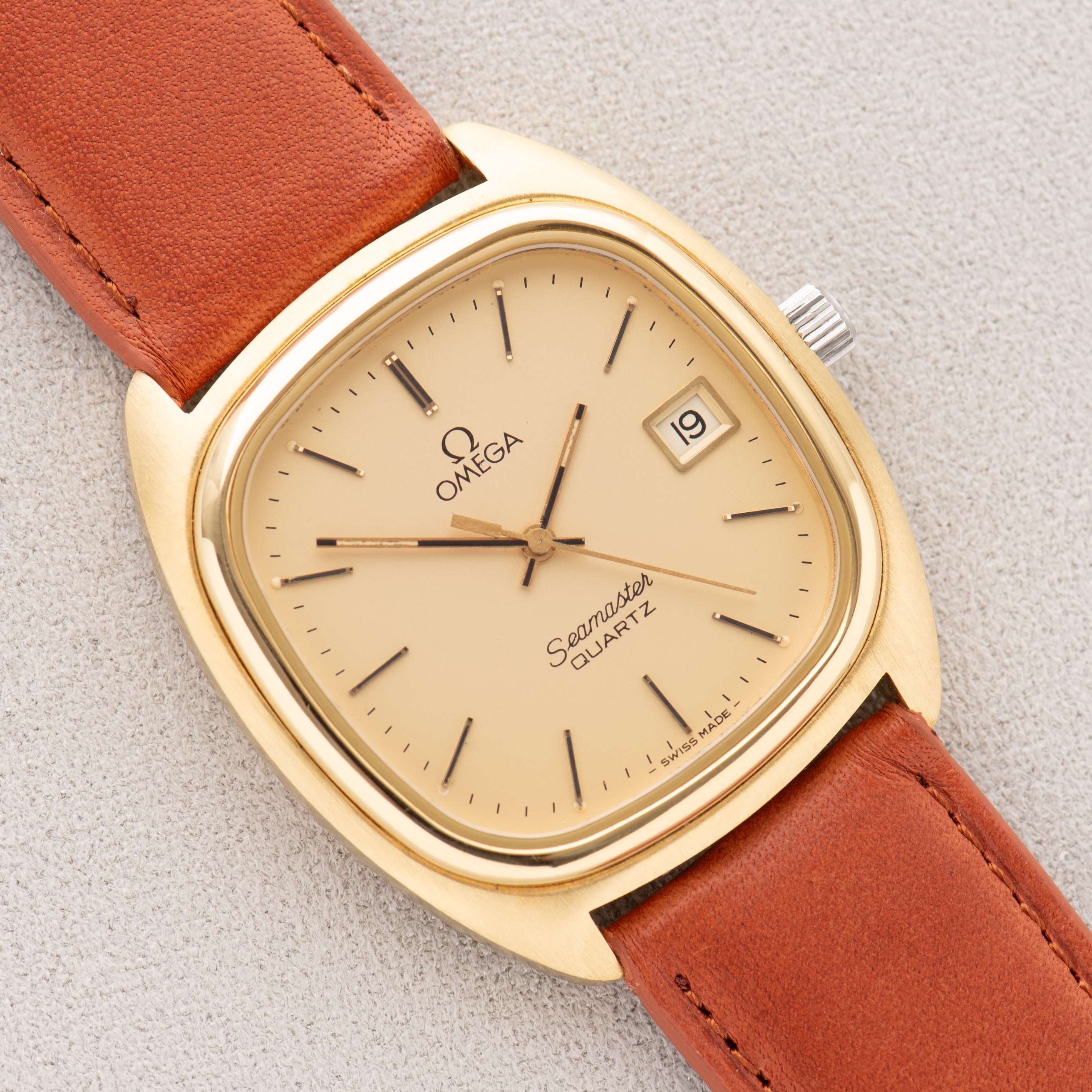 Vue de Omega Seamaster Quartz from 1979 cal 1342 Réf 196.0106