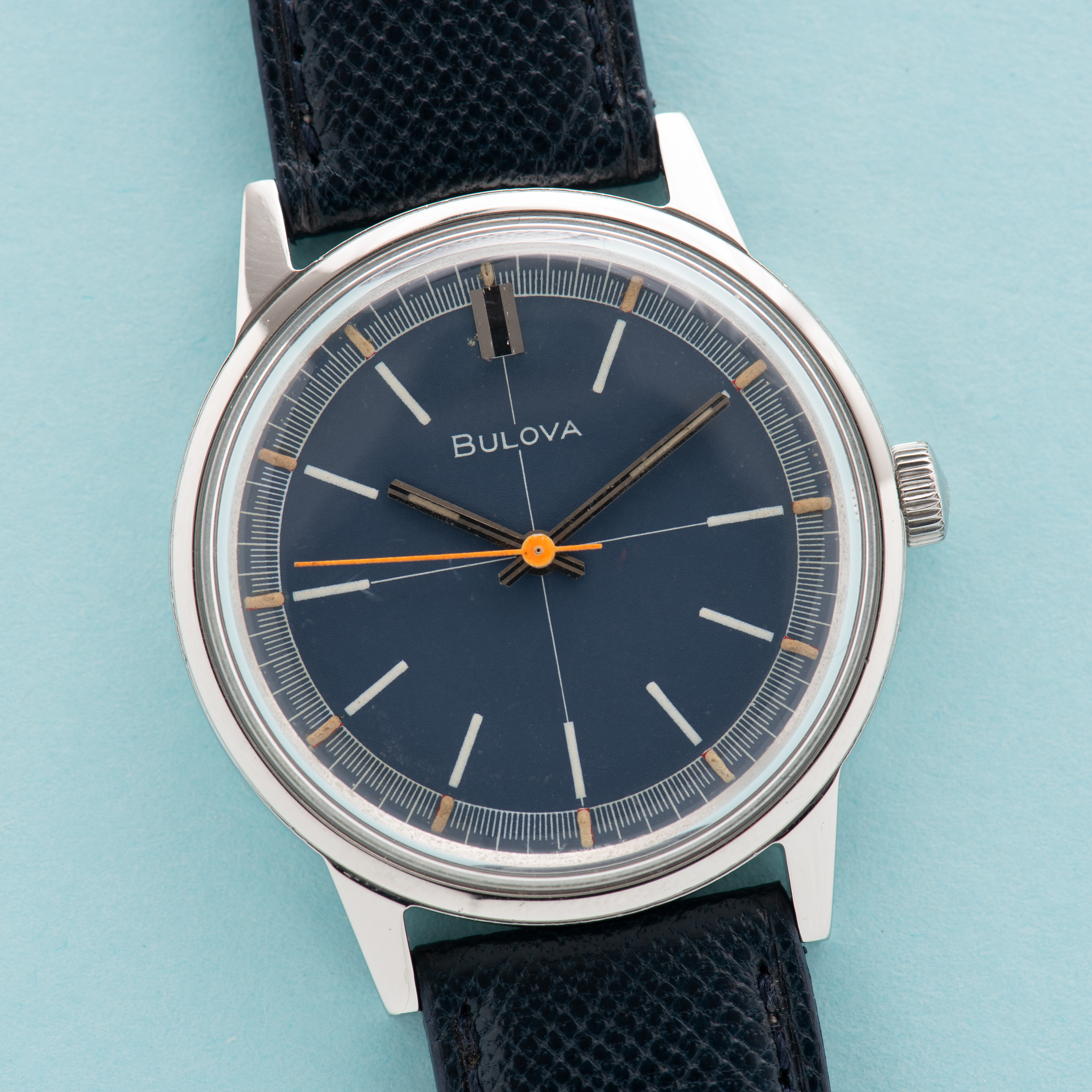 View of Bulova mechanical ref 3-221928 cal 11 ANC